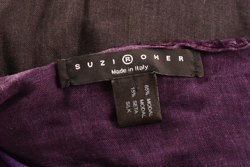 Five Designer Suzi Roher Italian Made Scarves