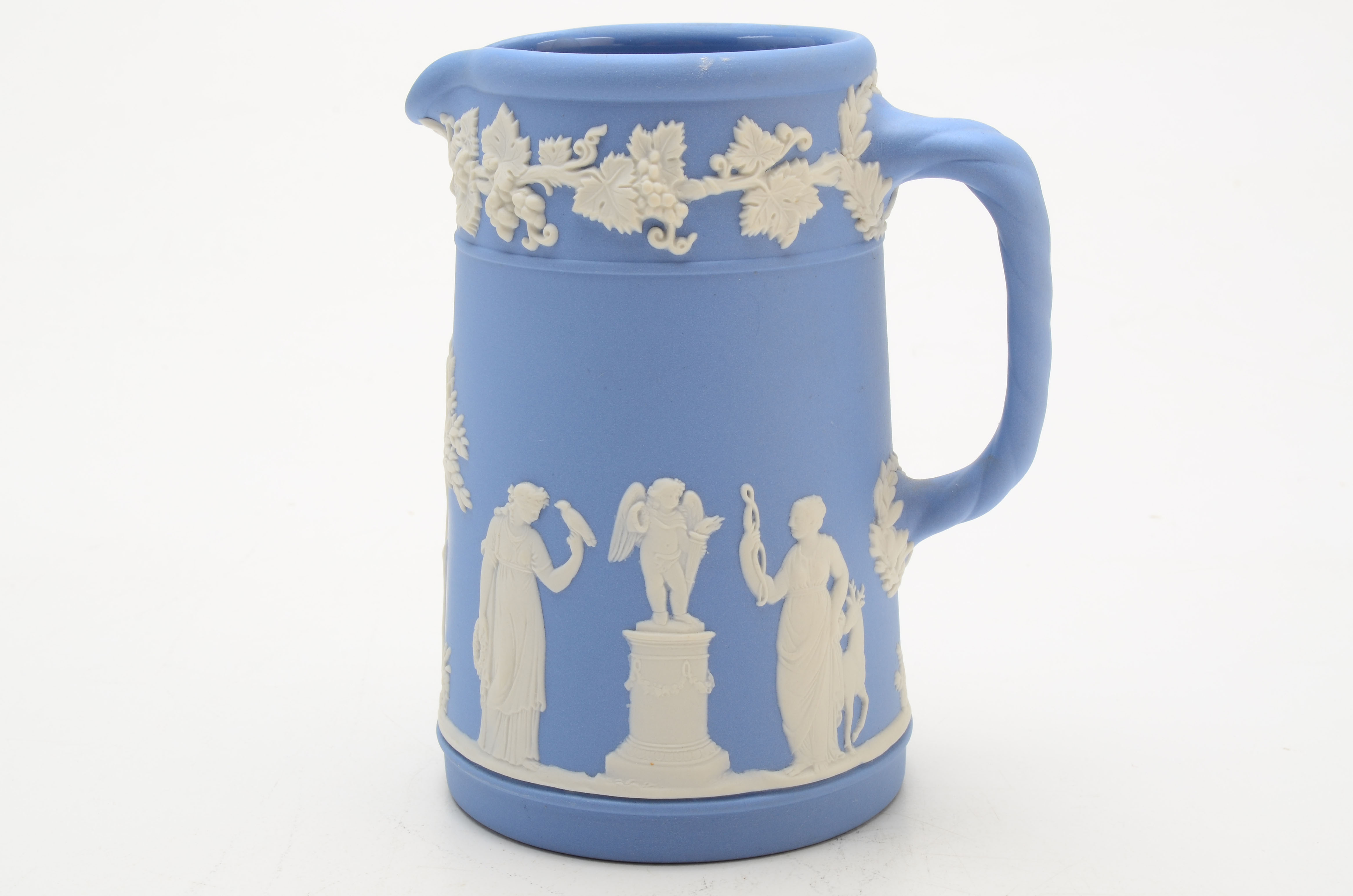 Antique and Vintage Wedgwood Jasperware Trojan Jugs