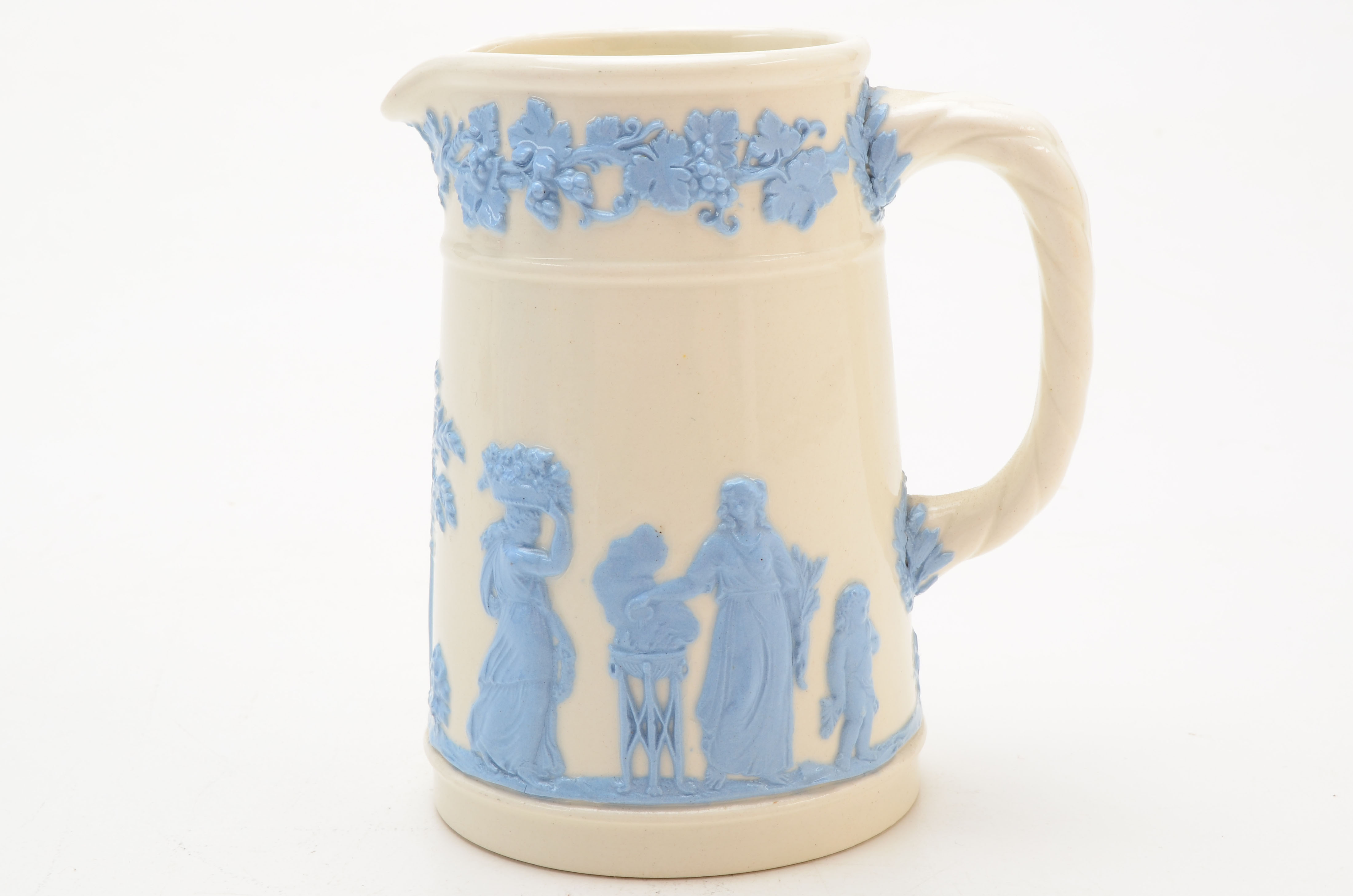 Antique and Vintage Wedgwood Jasperware Trojan Jugs