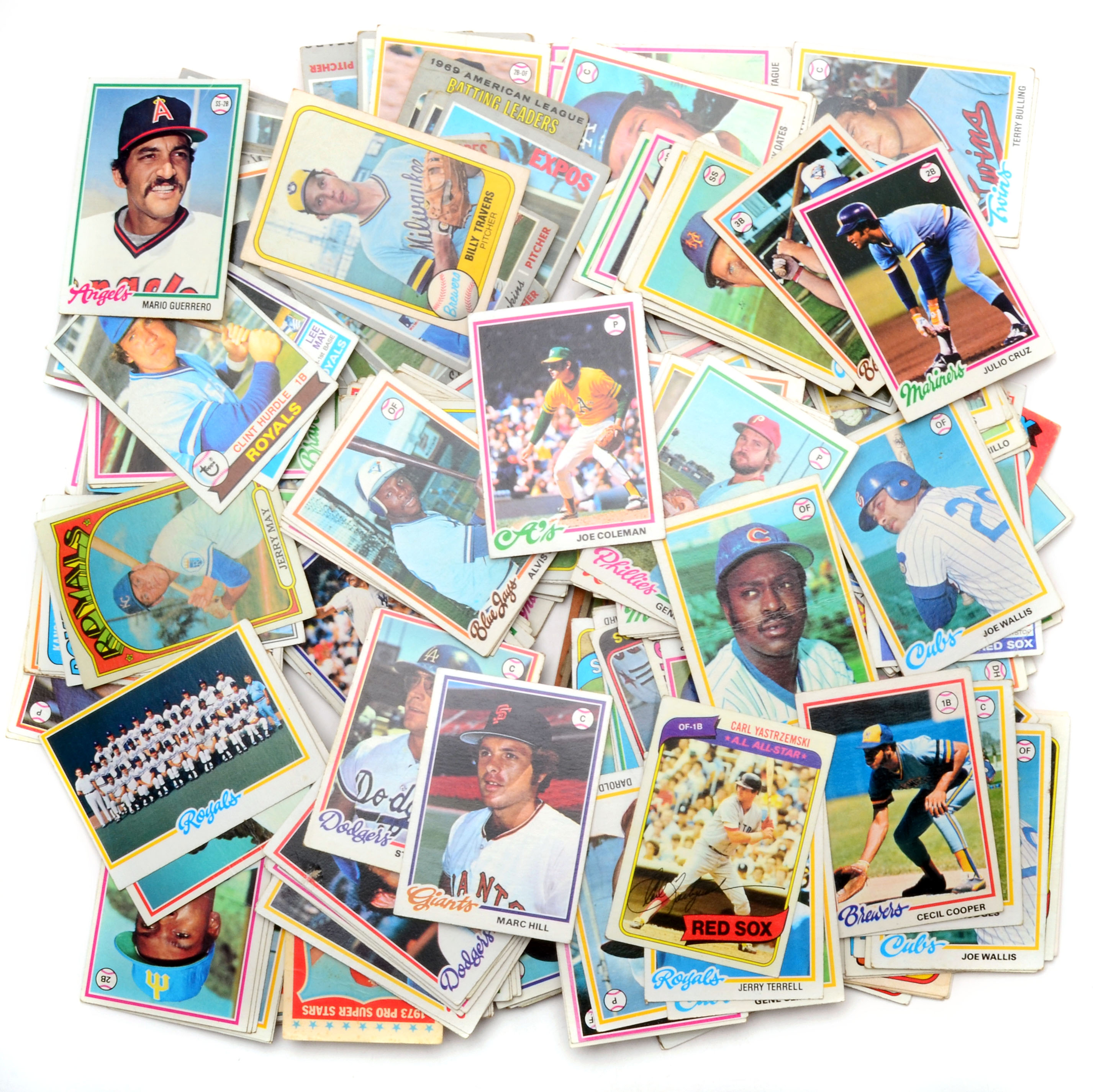 1970s Topps Baseball Cards Collection With HOF Players
