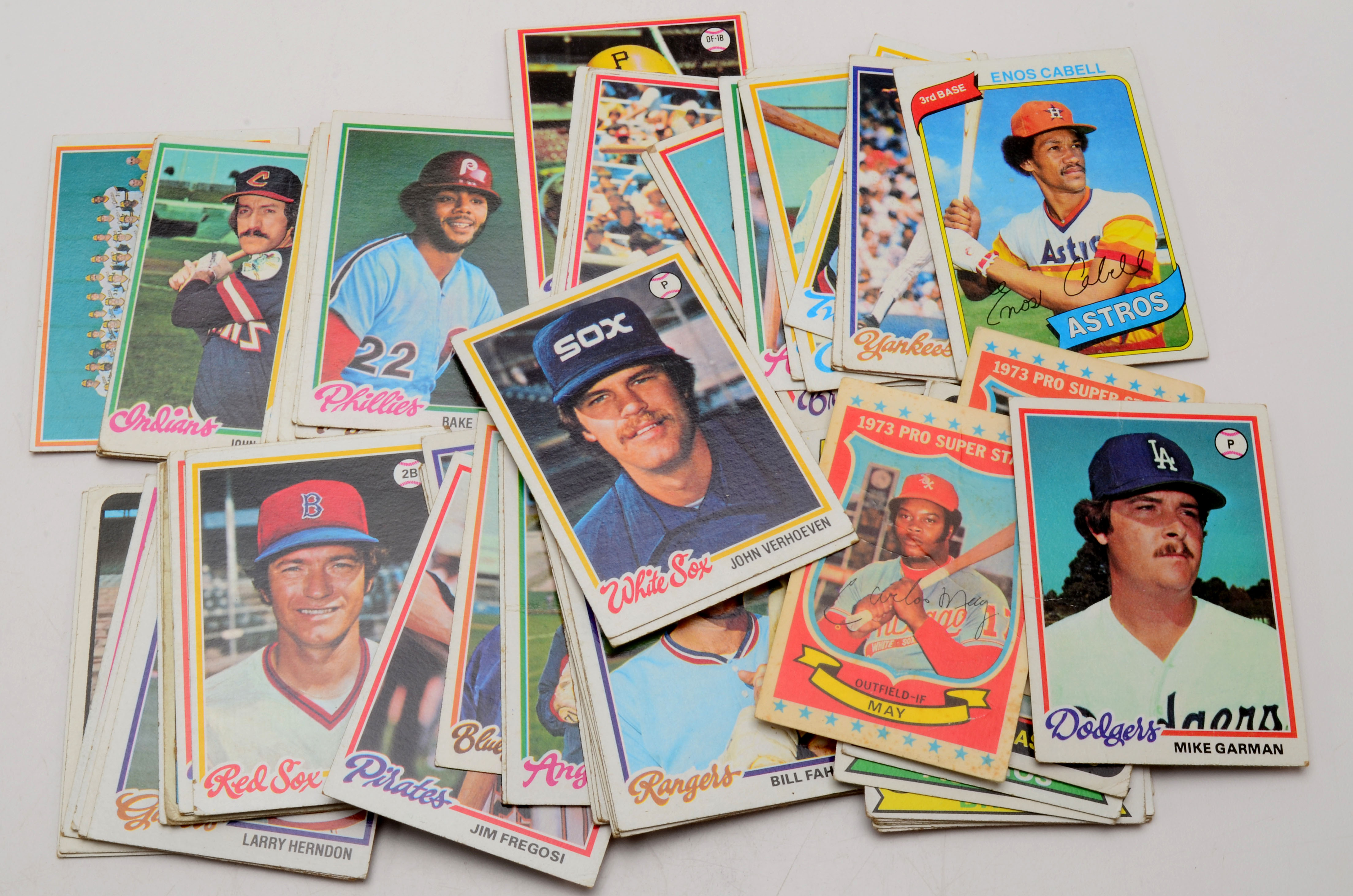 1970s Topps Baseball Cards Collection With HOF Players