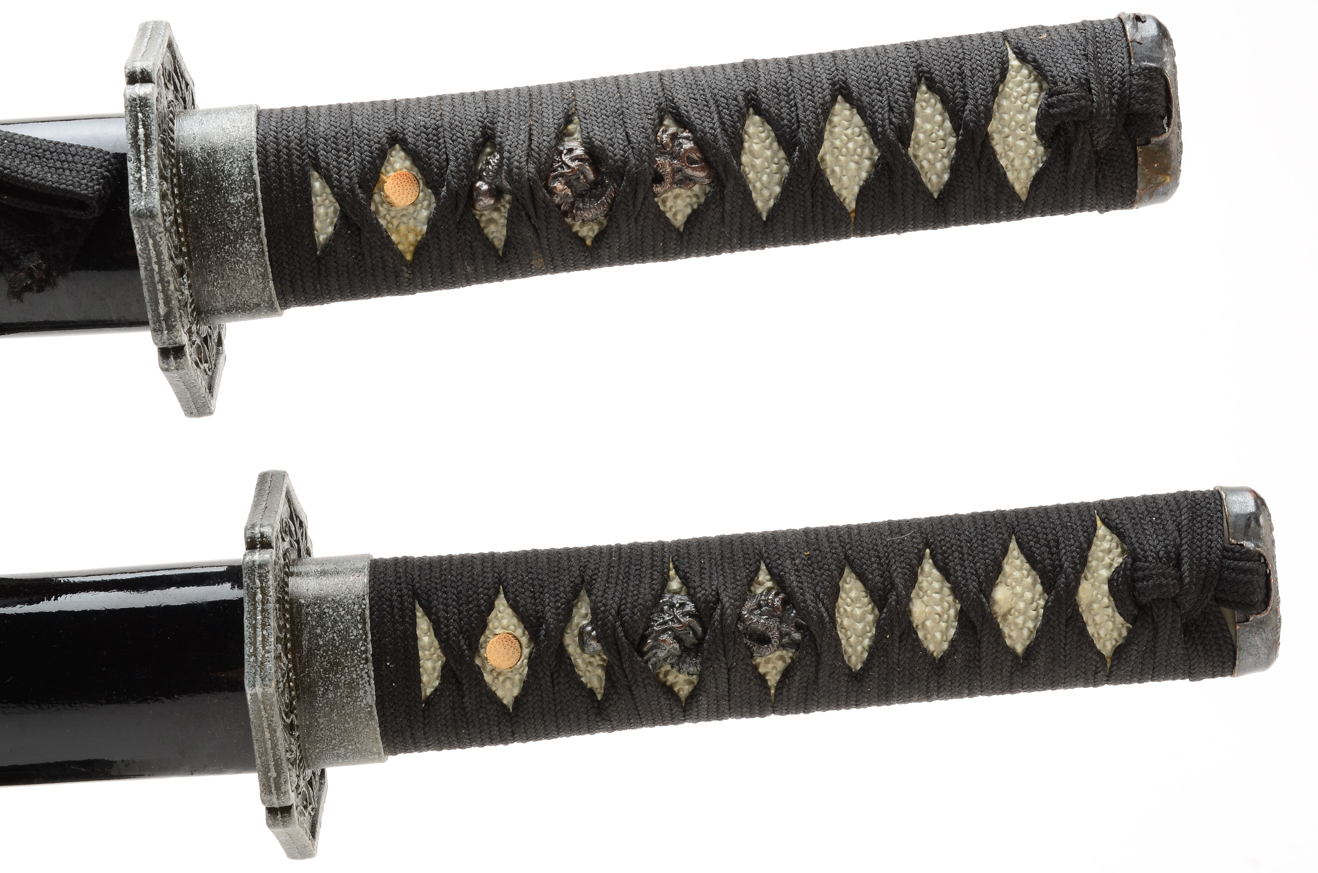 Decorative Japanese Style Swords on Stand