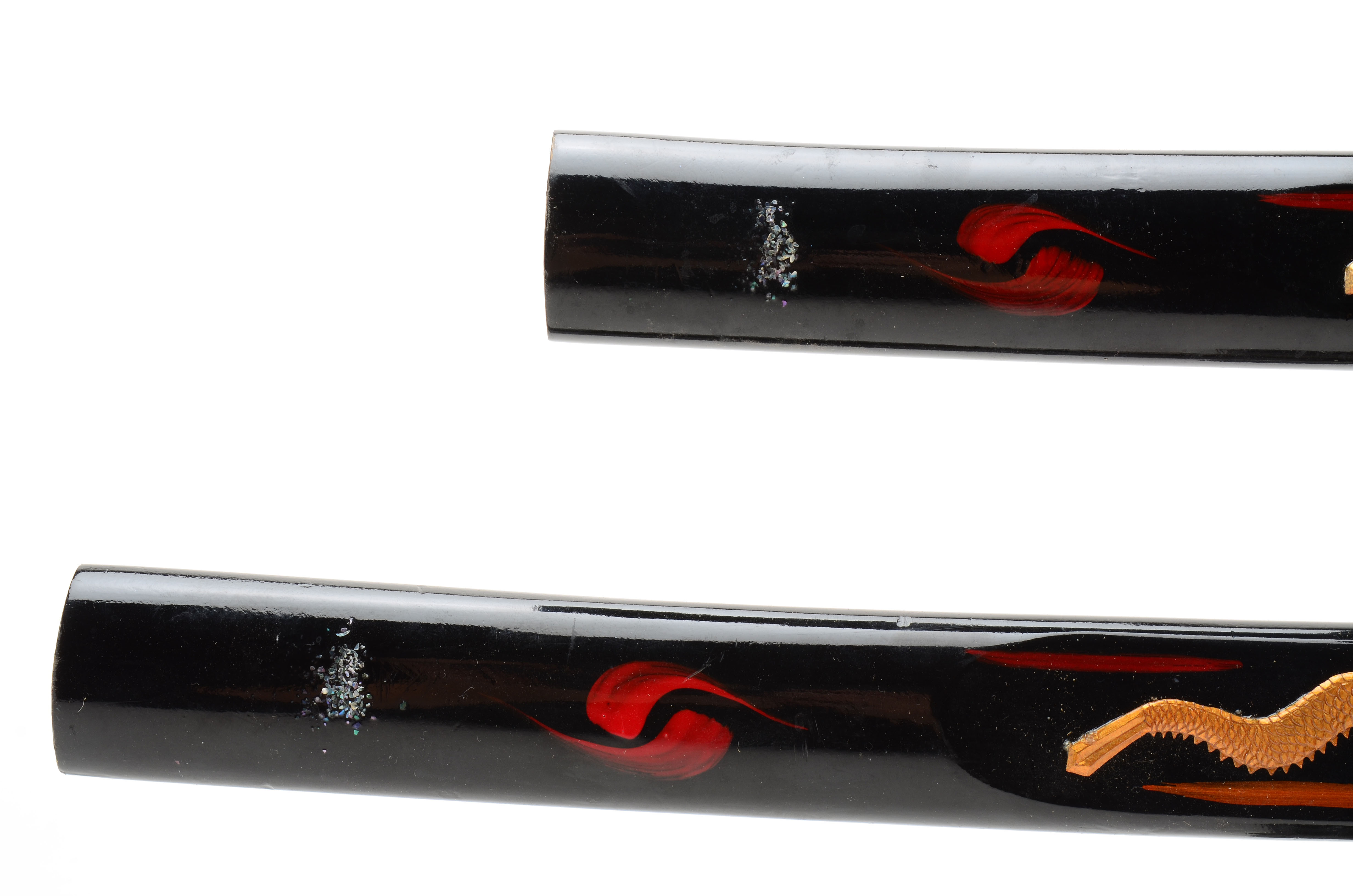 Decorative Japanese Style Swords on Stand