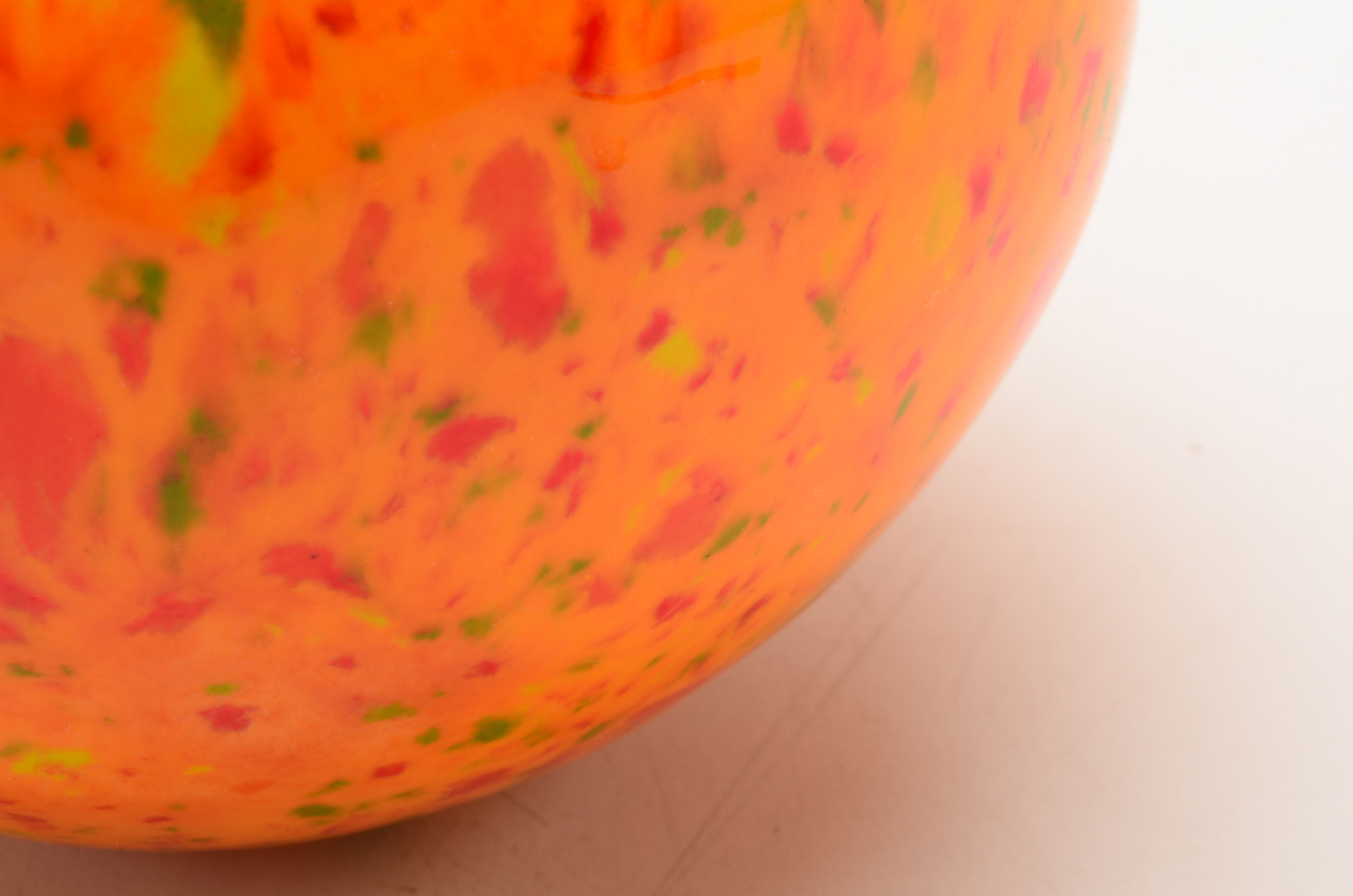 Pair of Hand Blown Glass "Witch Balls"