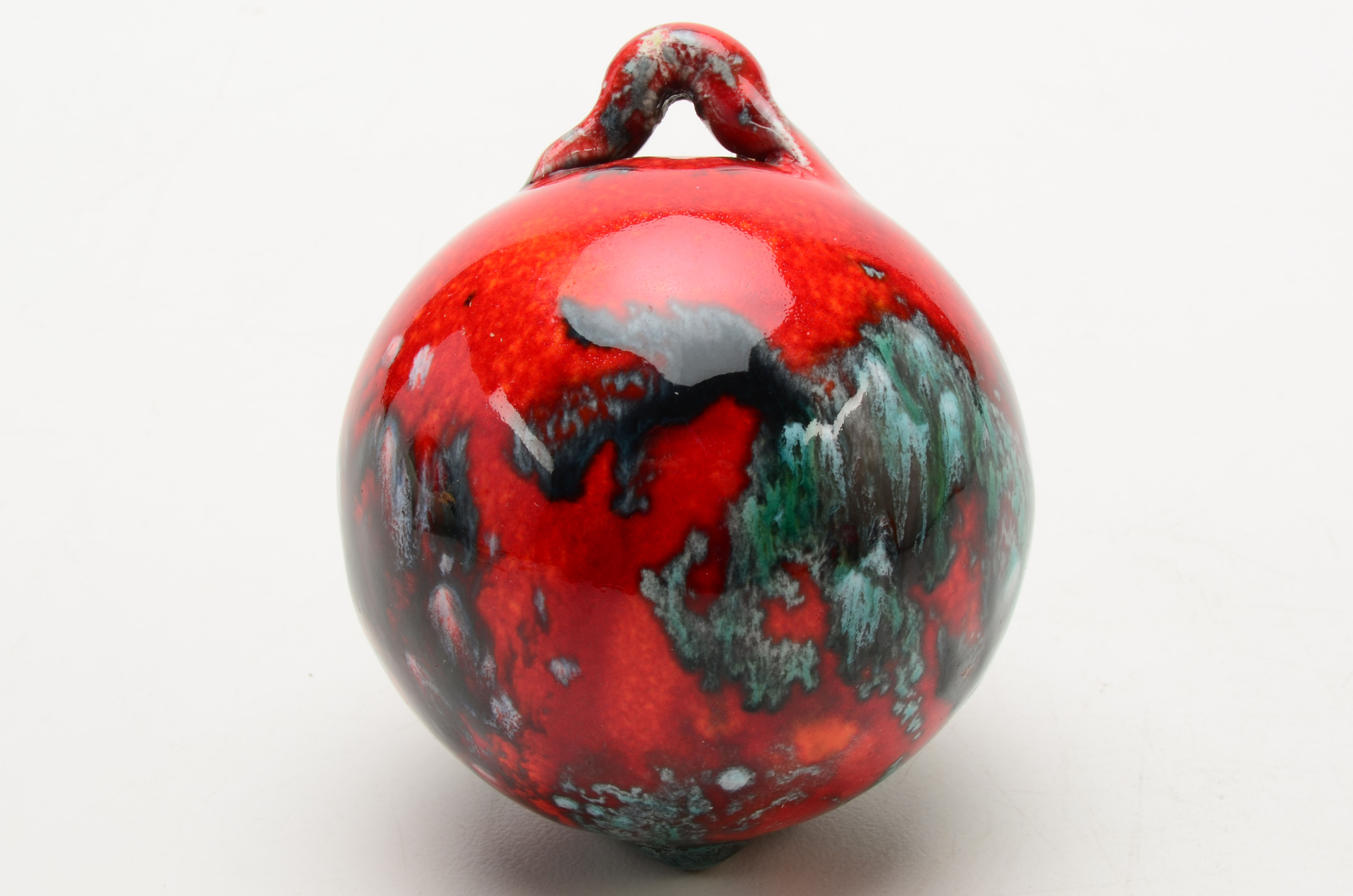 Pair of Glass "Witch Balls"