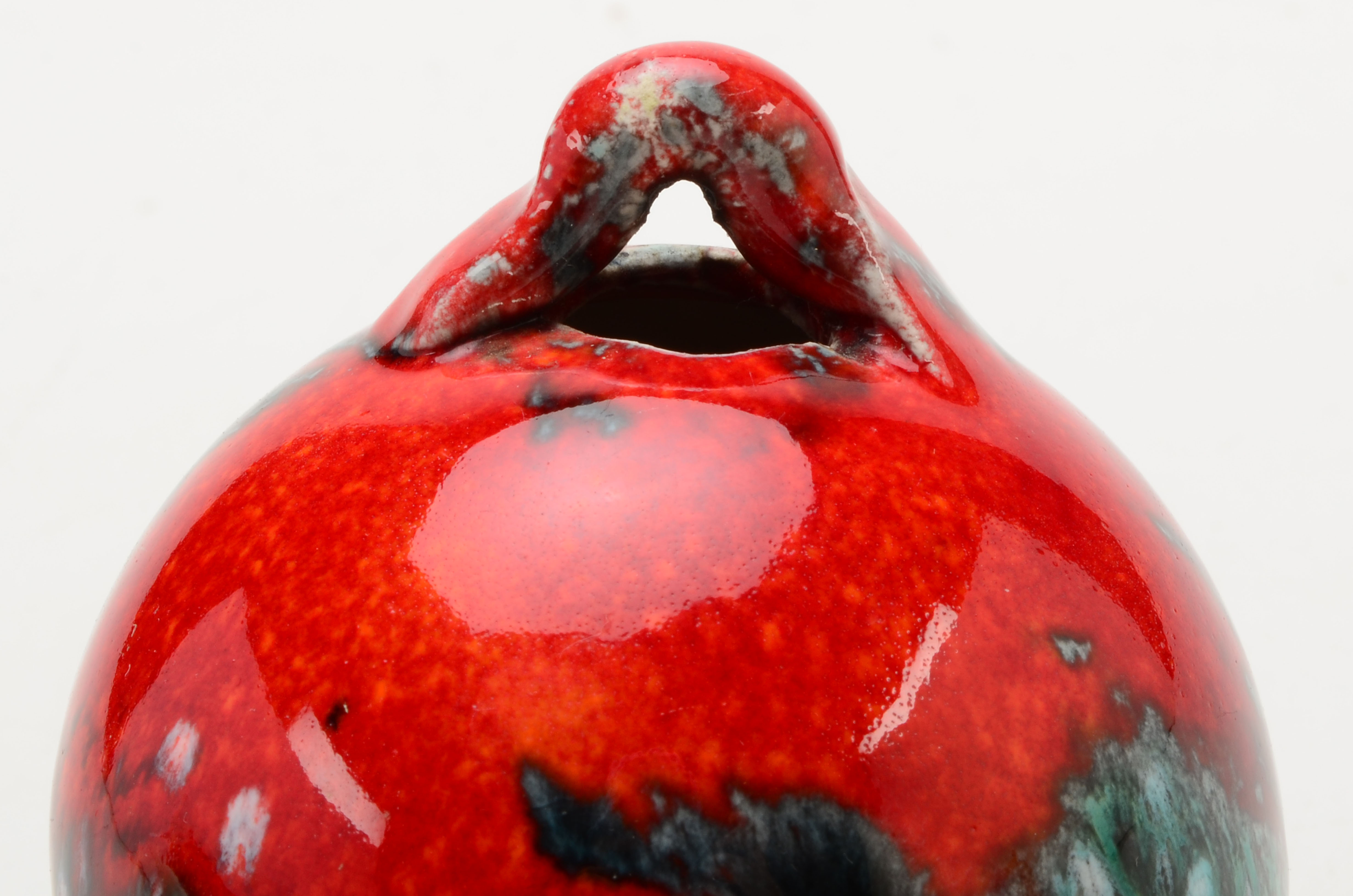 Pair of Glass "Witch Balls"