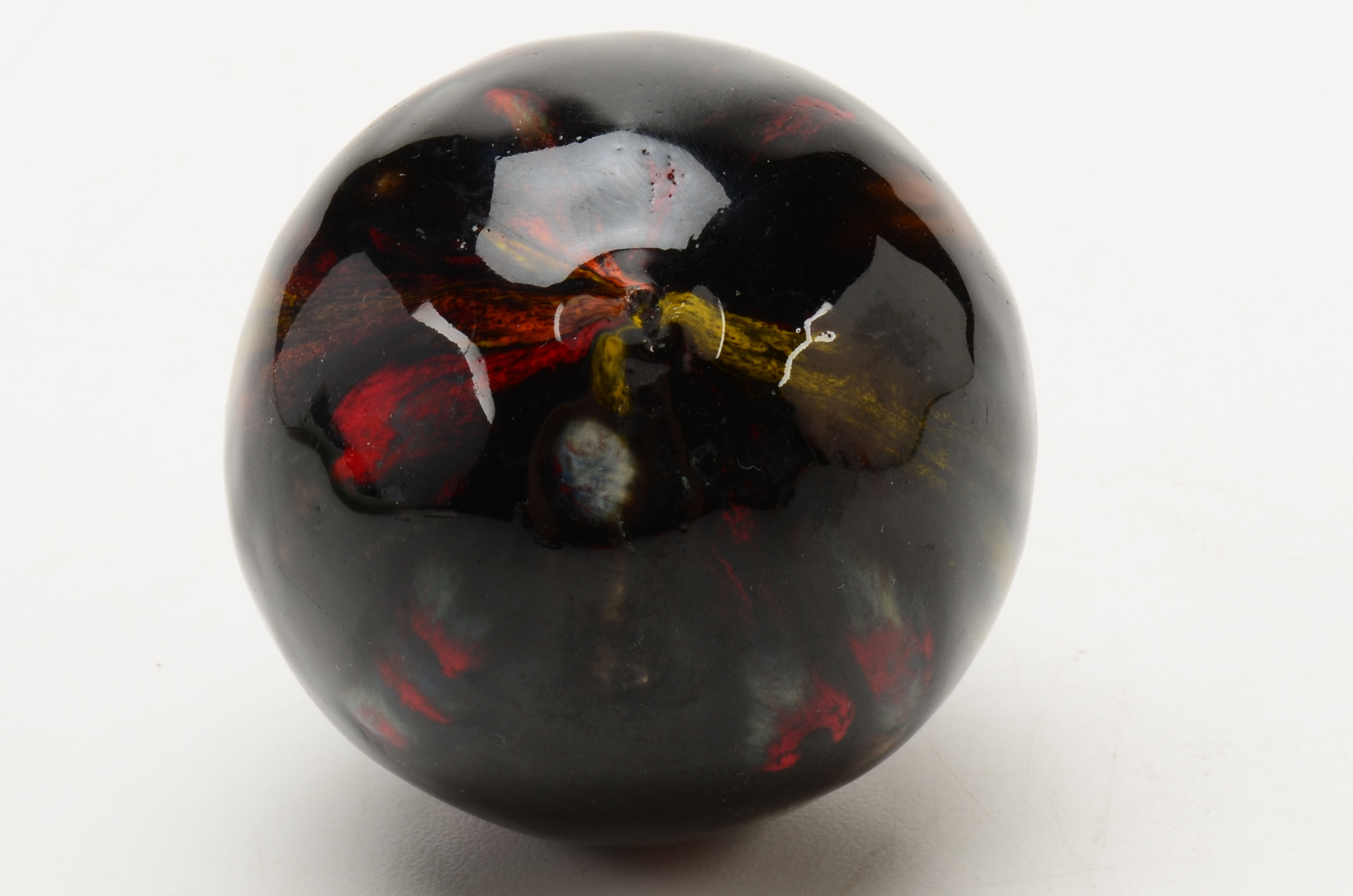 Pair of Glass "Witch Balls"
