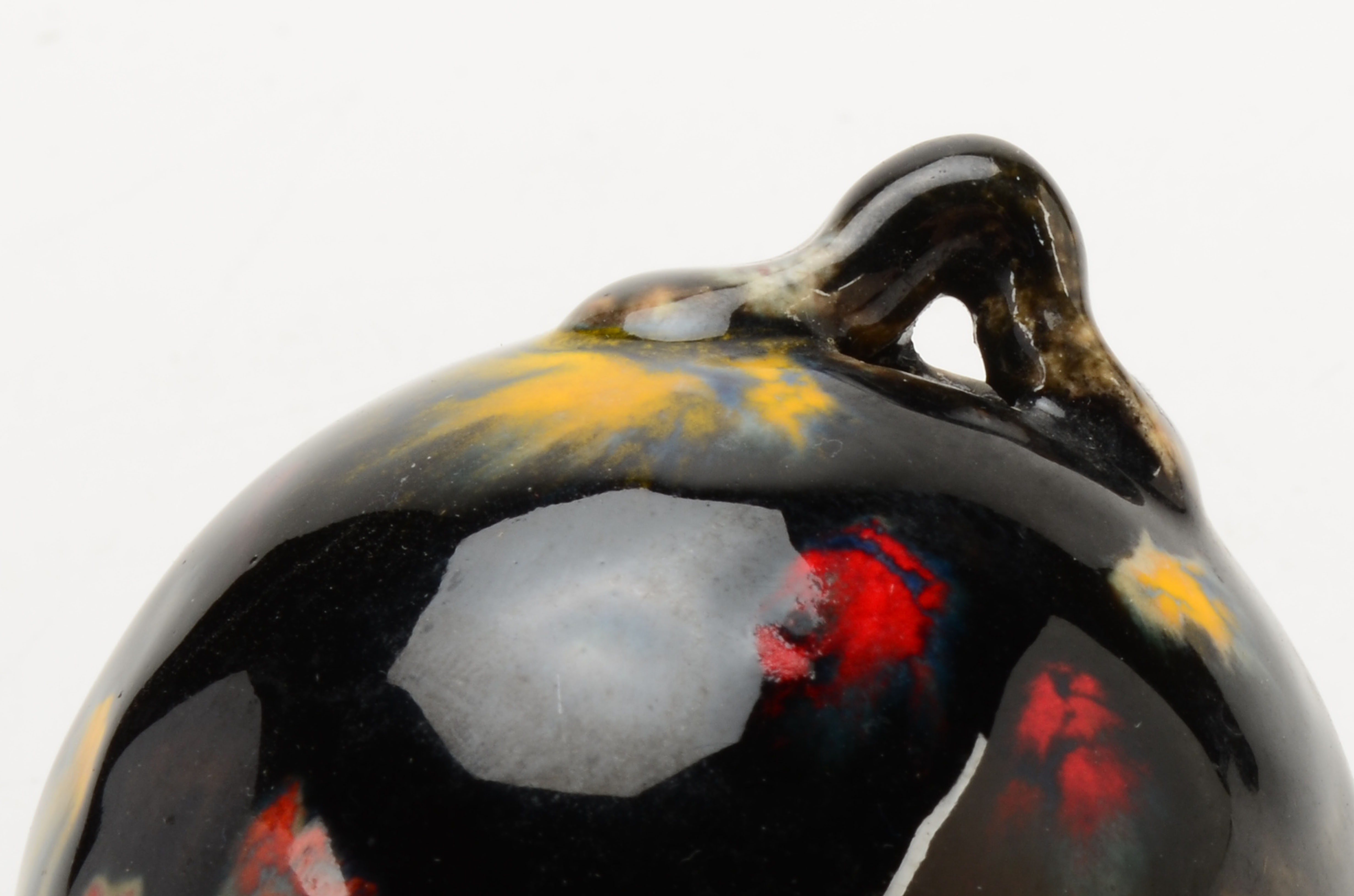 Pair of Glass "Witch Balls"