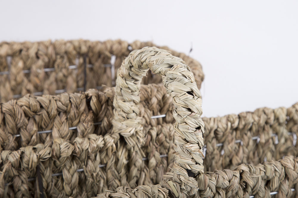 Natural Fiber Woven Baskets