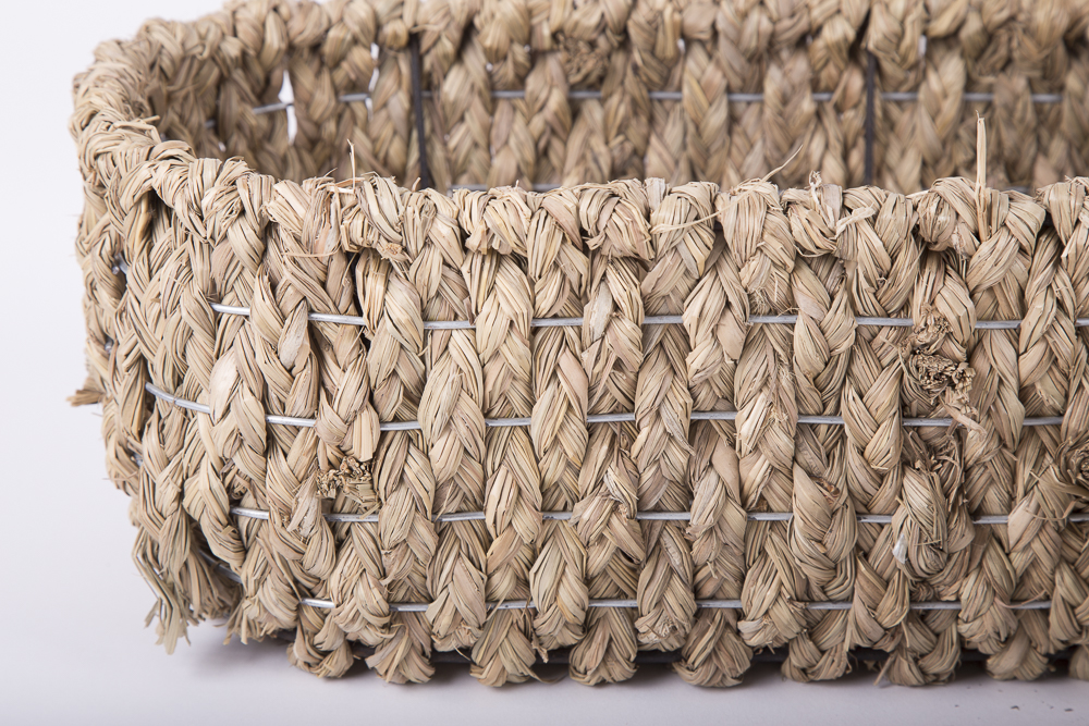 Natural Fiber Woven Baskets