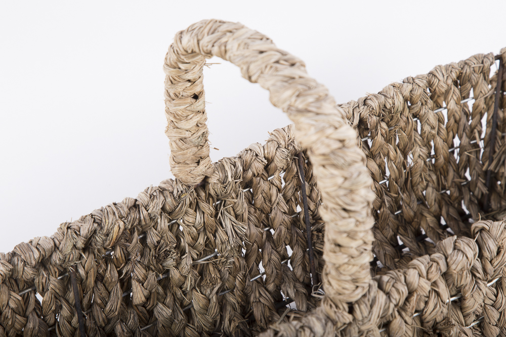 Natural Fiber Woven Baskets