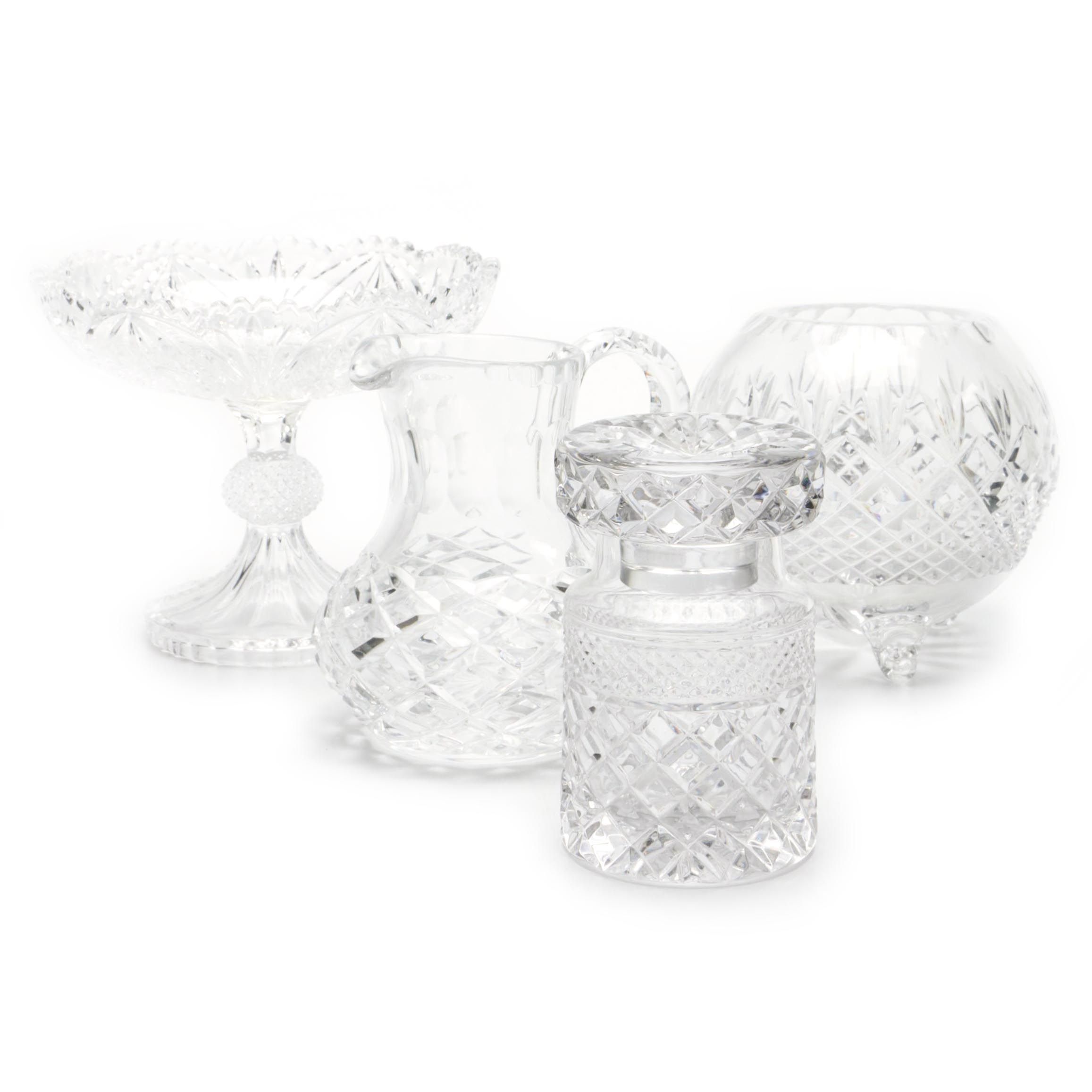 Cut Crystal and Glass Tableware