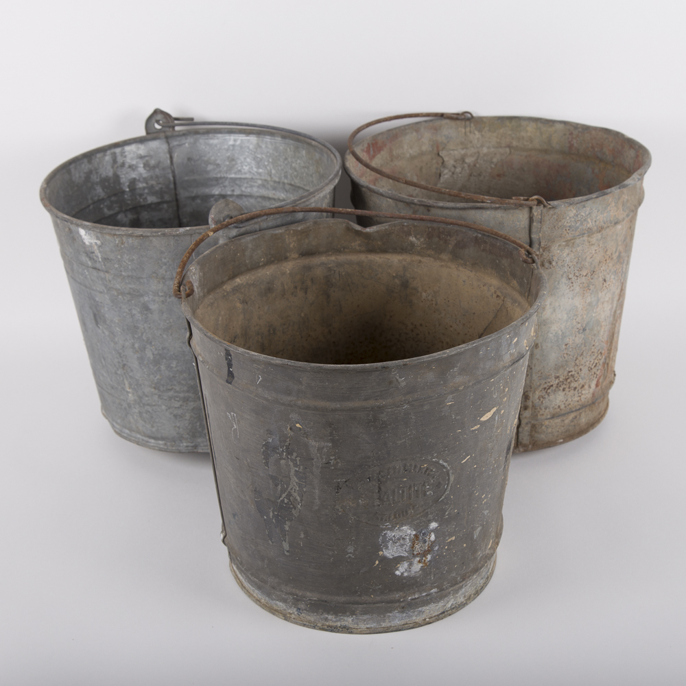 Vintage Fire Buckets