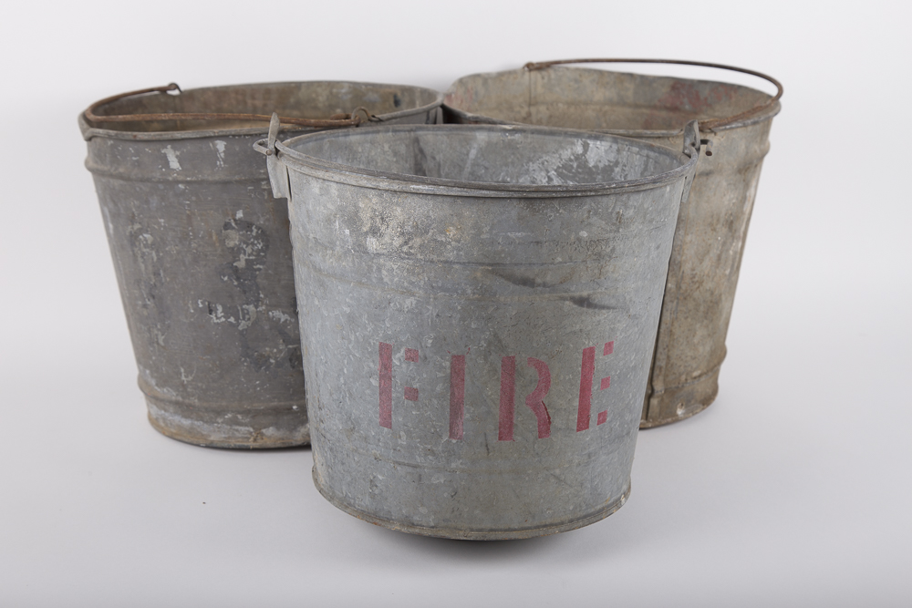 Vintage Fire Buckets