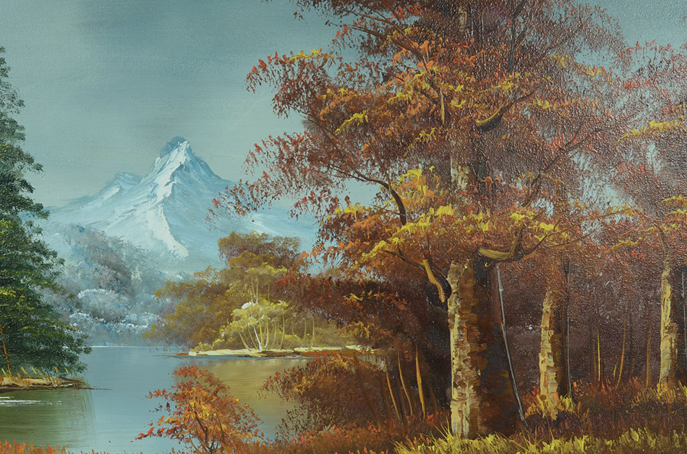 T. Scott Original Oil Painting on Canvas