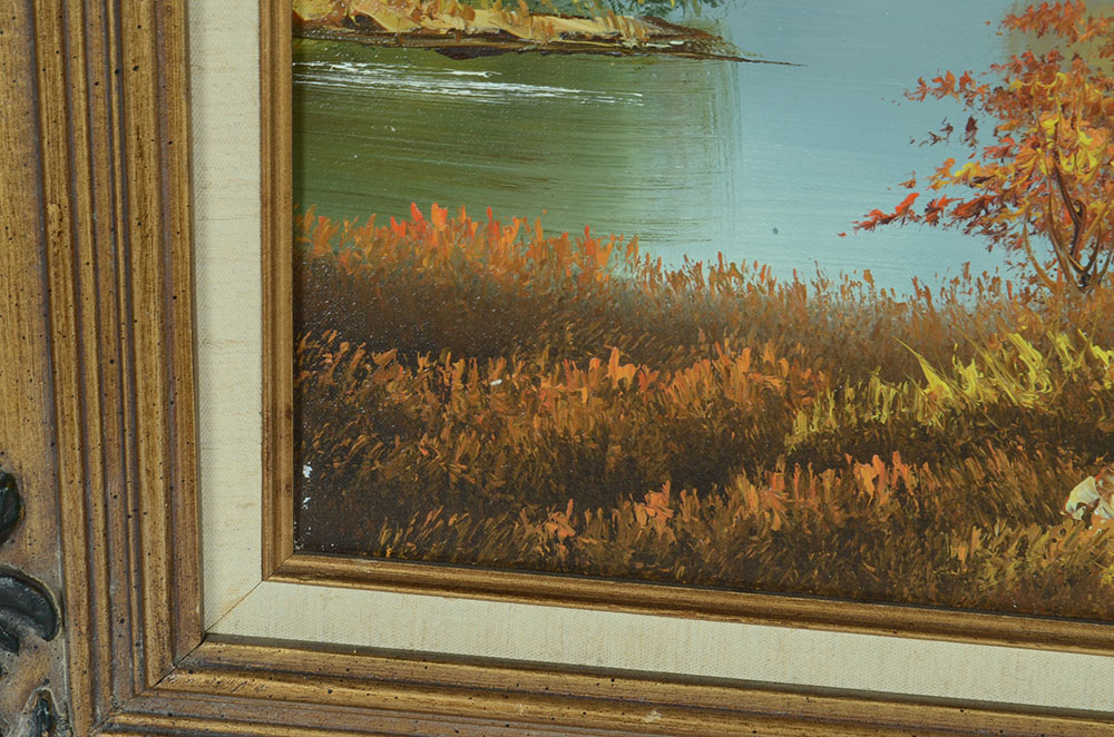 T. Scott Original Oil Painting on Canvas