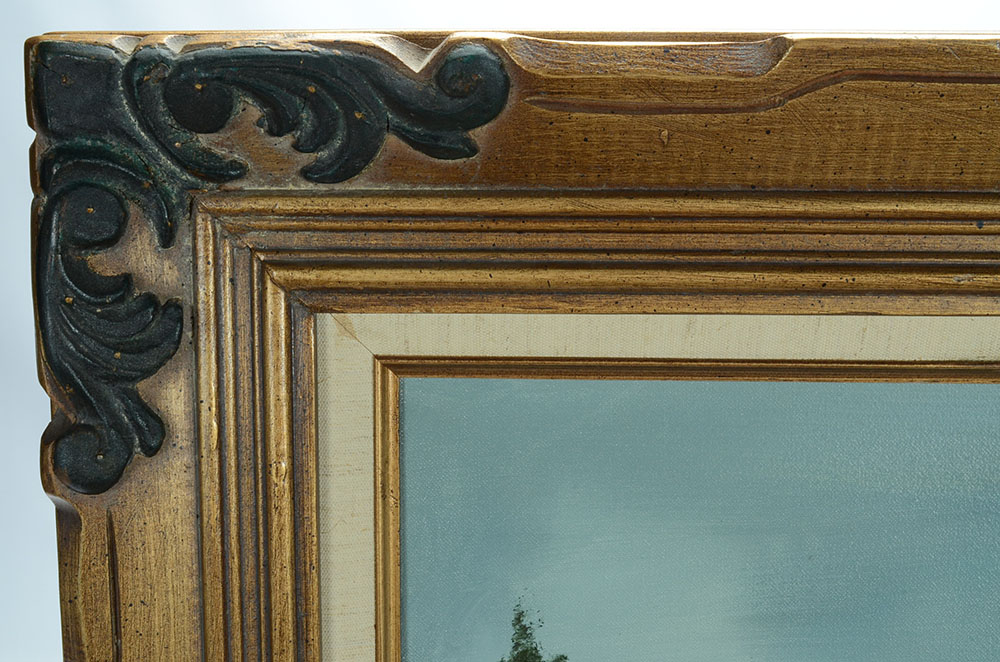 T. Scott Original Oil Painting on Canvas