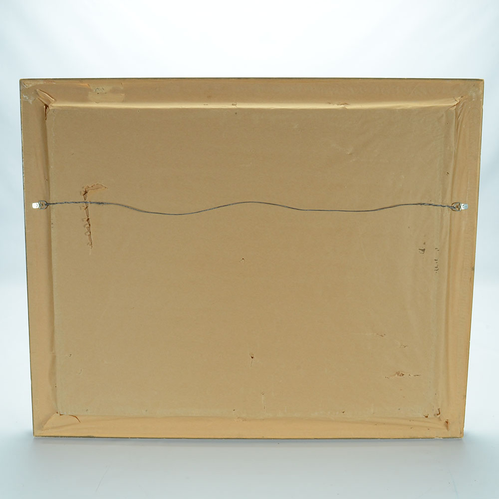 Pattison Signed Original Oil on Canvas of Cottage in Landscape