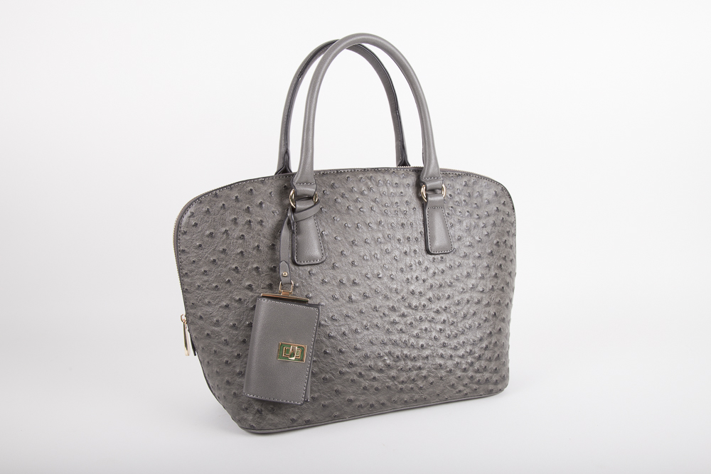 Diophy Grey Tote Bag