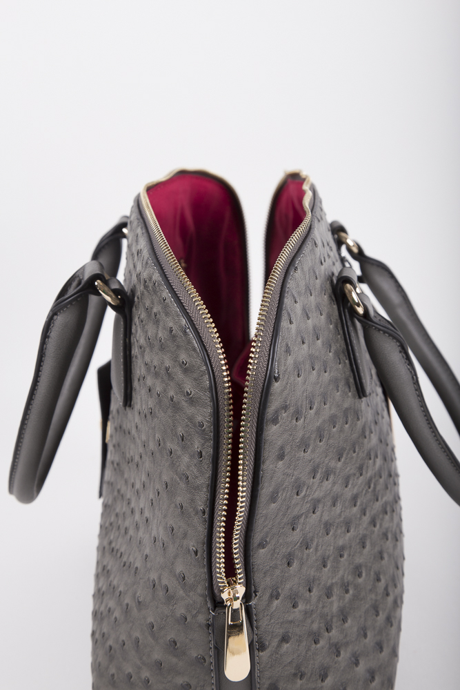 Diophy Grey Tote Bag