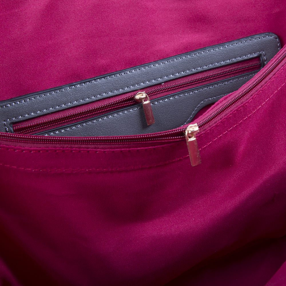 Diophy Grey Tote Bag