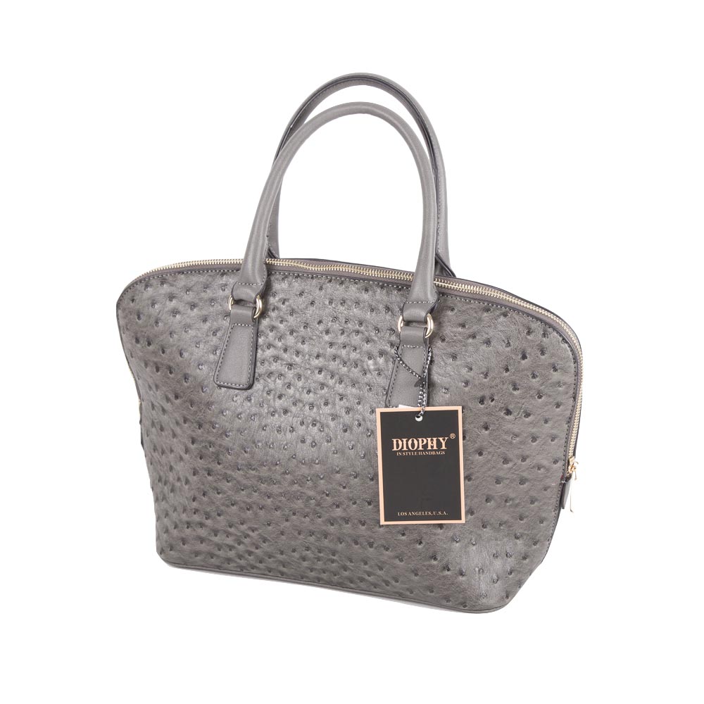 Diophy Grey Tote Bag