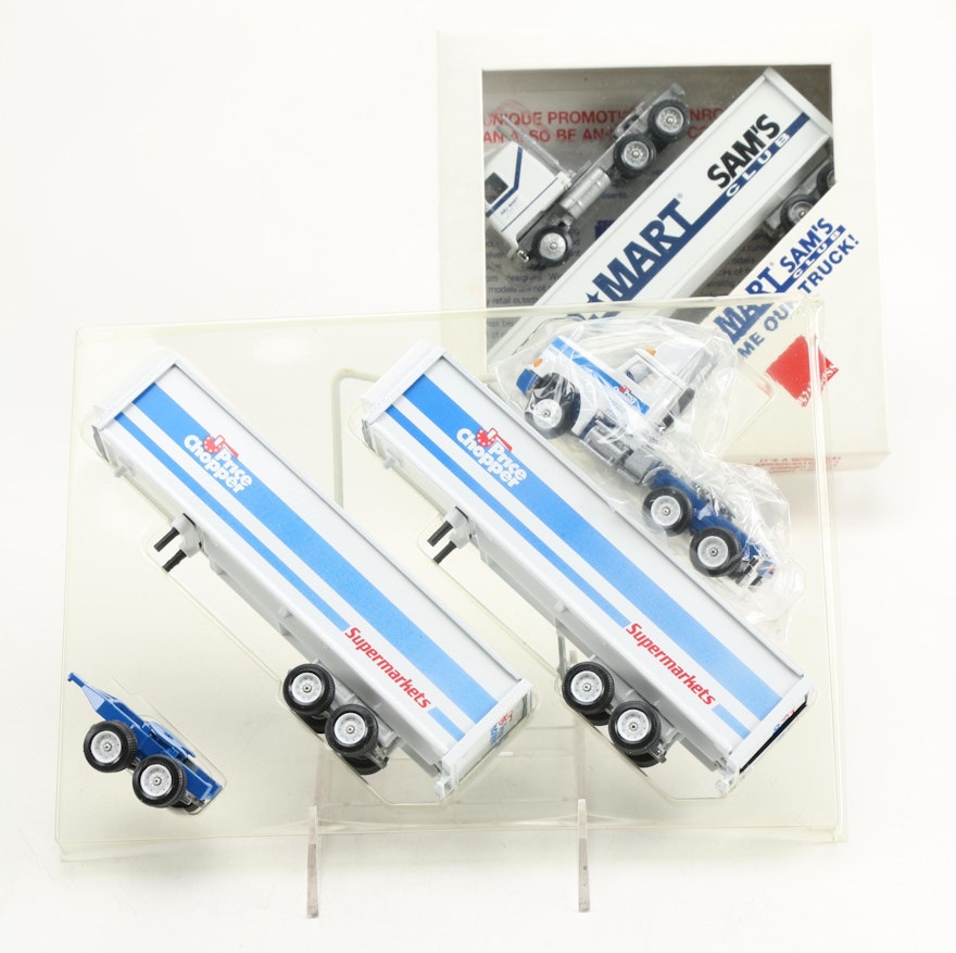 Retailer Theme Winross Matchbox Semi-Trucks