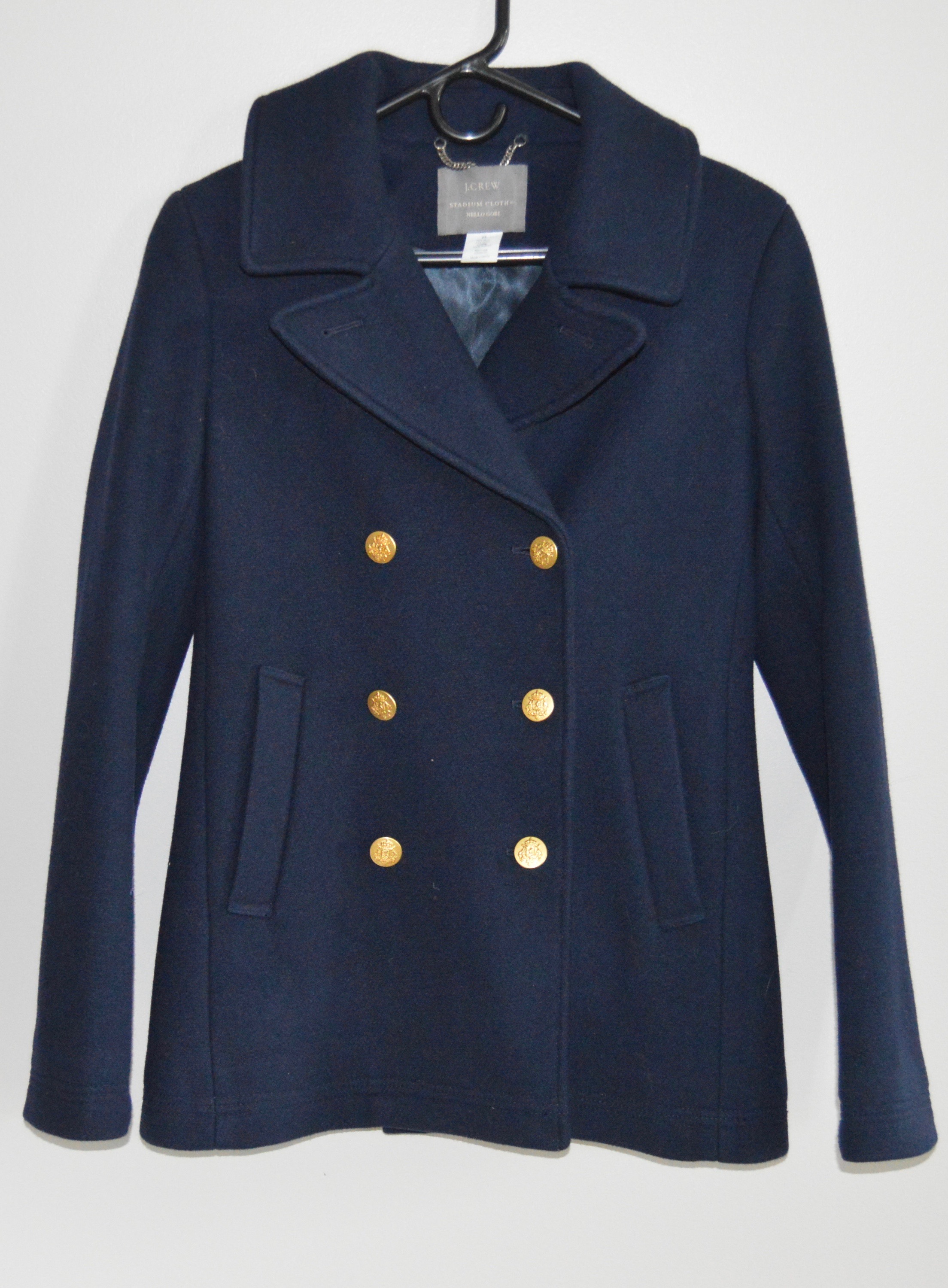 Women's J. Crew Wool Pea Coats