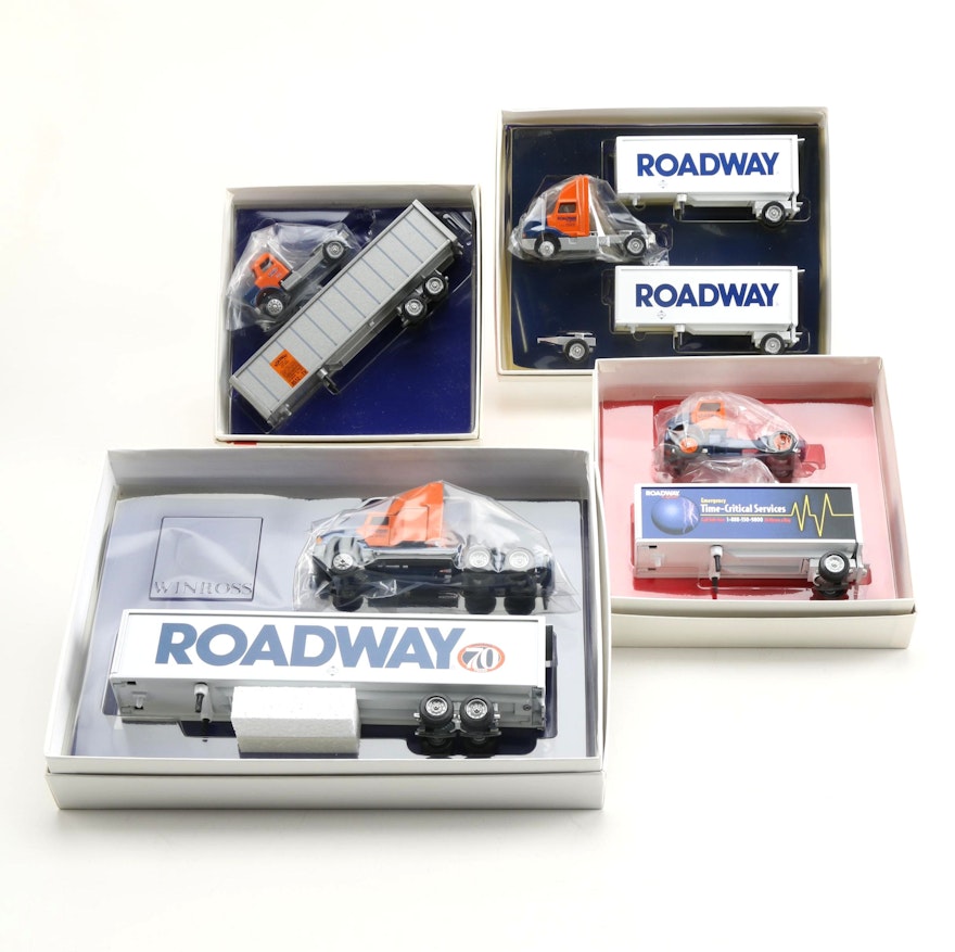 Winross "Nostalgia Series" Roadway Themed  Semi-Trucks