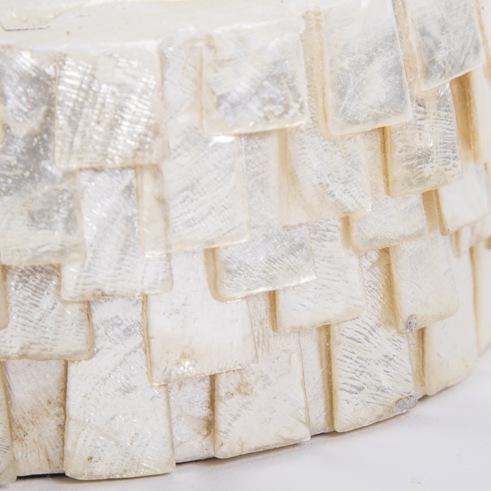 Collection of Bead and Shell Finished Decorative Boxes