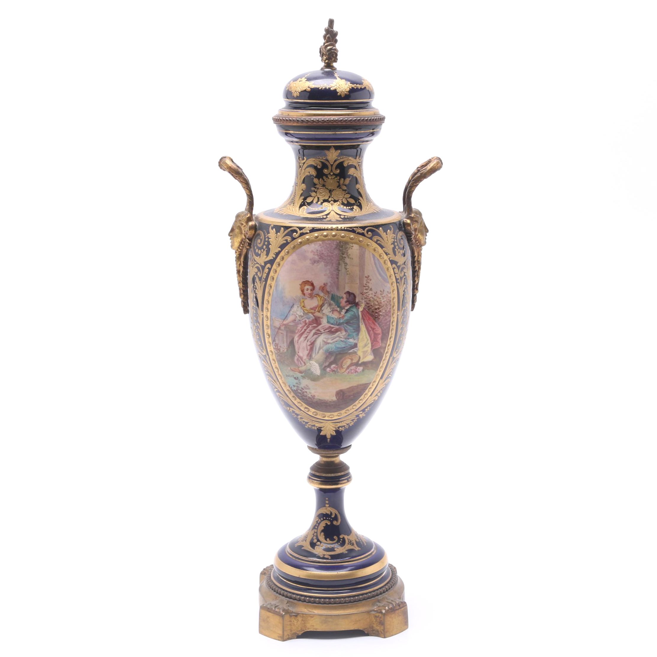Sevres Style Vase