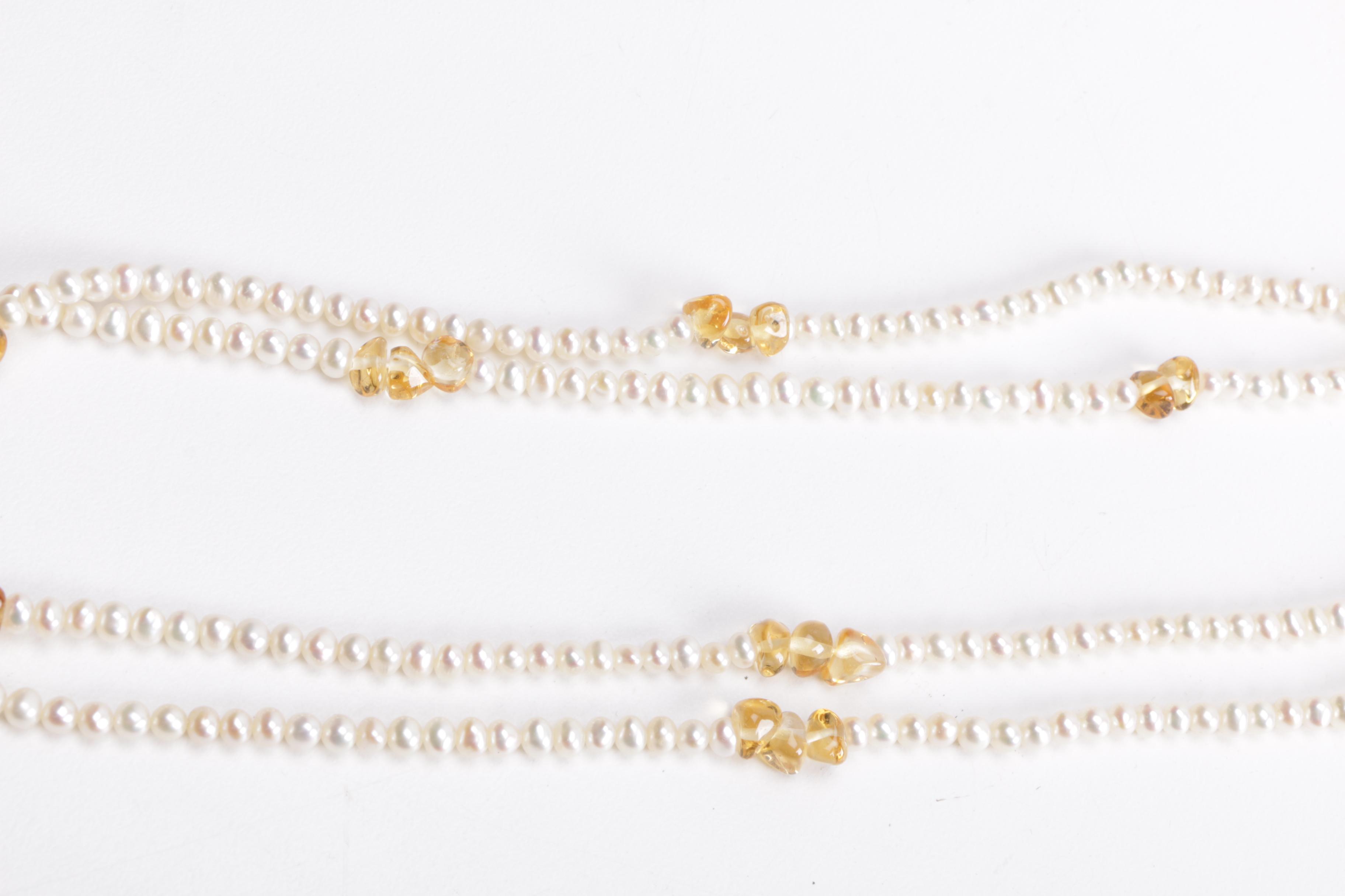 Assorted Designer Necklaces and Brooches Including Mirian Haskell and Trifari