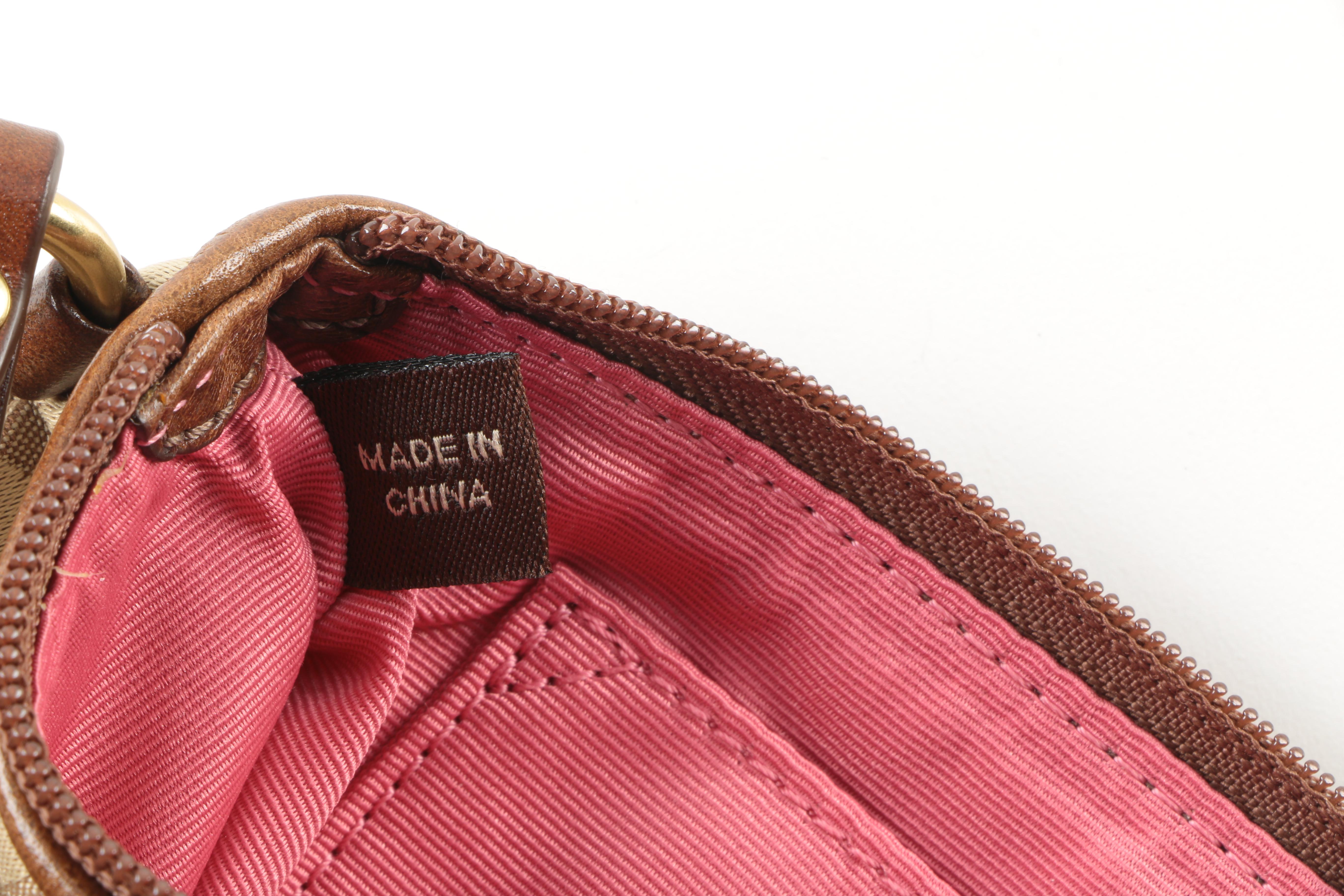 Coach Monogram C Wristlet, Wallet, and Change Purse