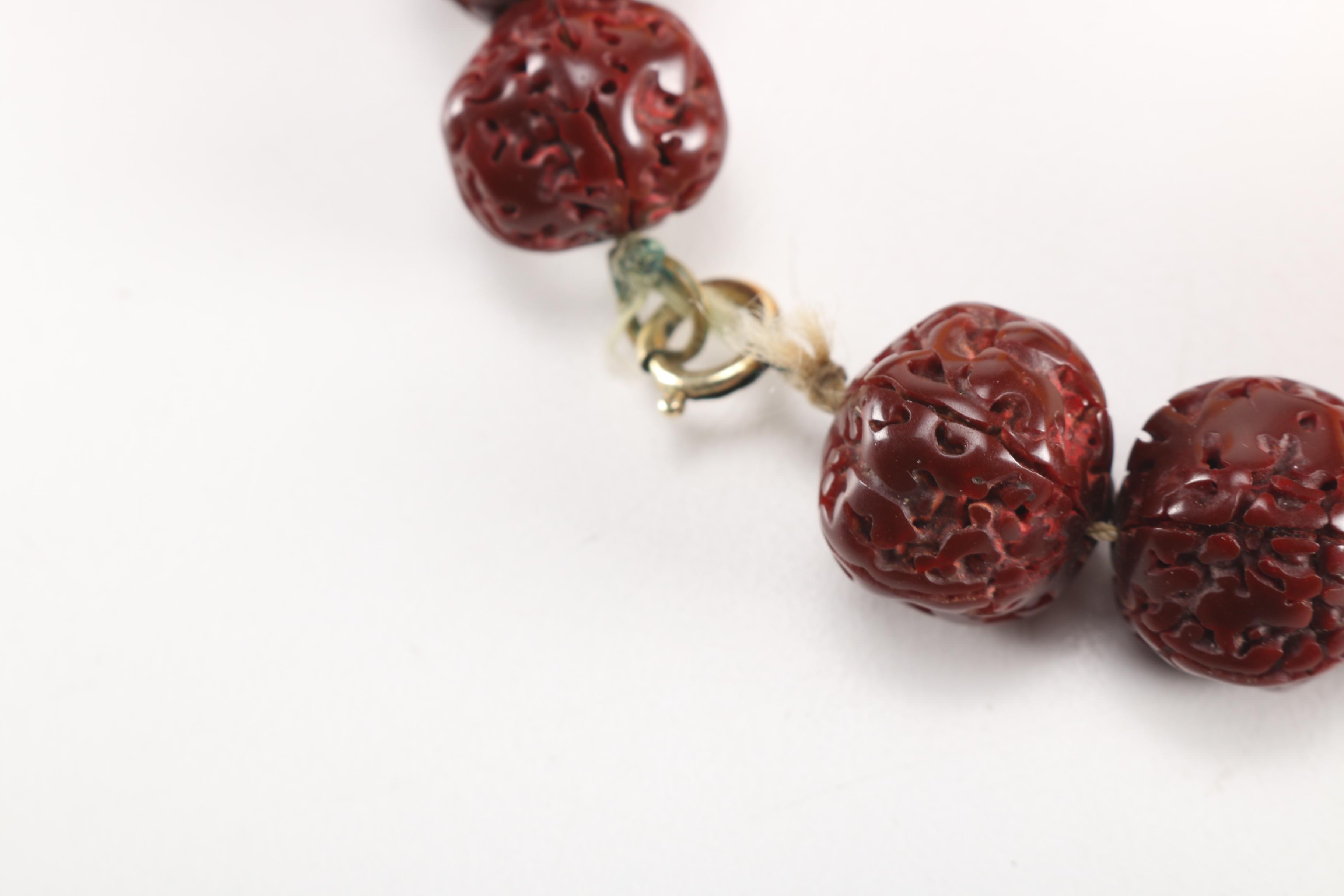 Beaded Necklaces and Silver Tone Bracelet