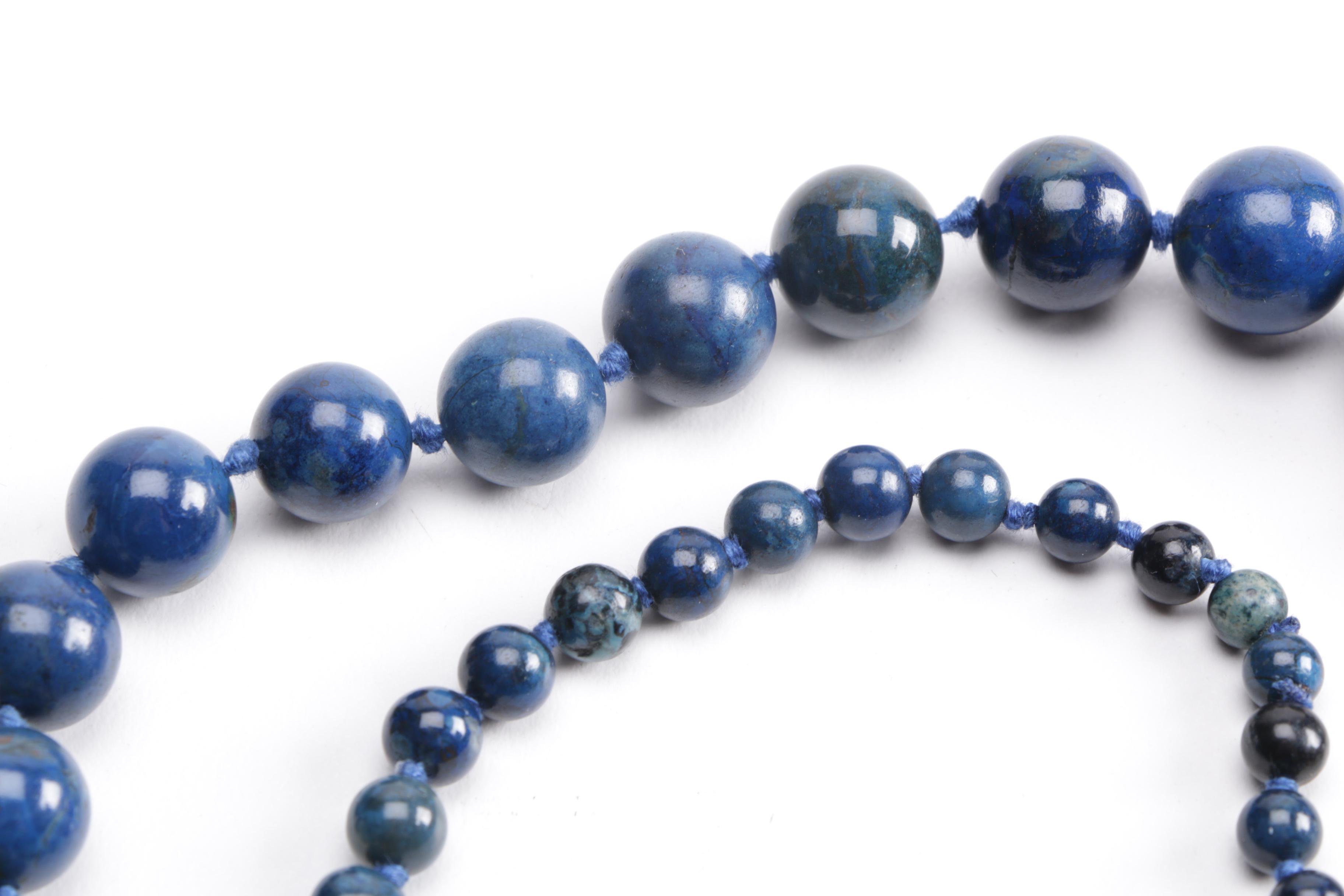 Stone and Glass Necklaces