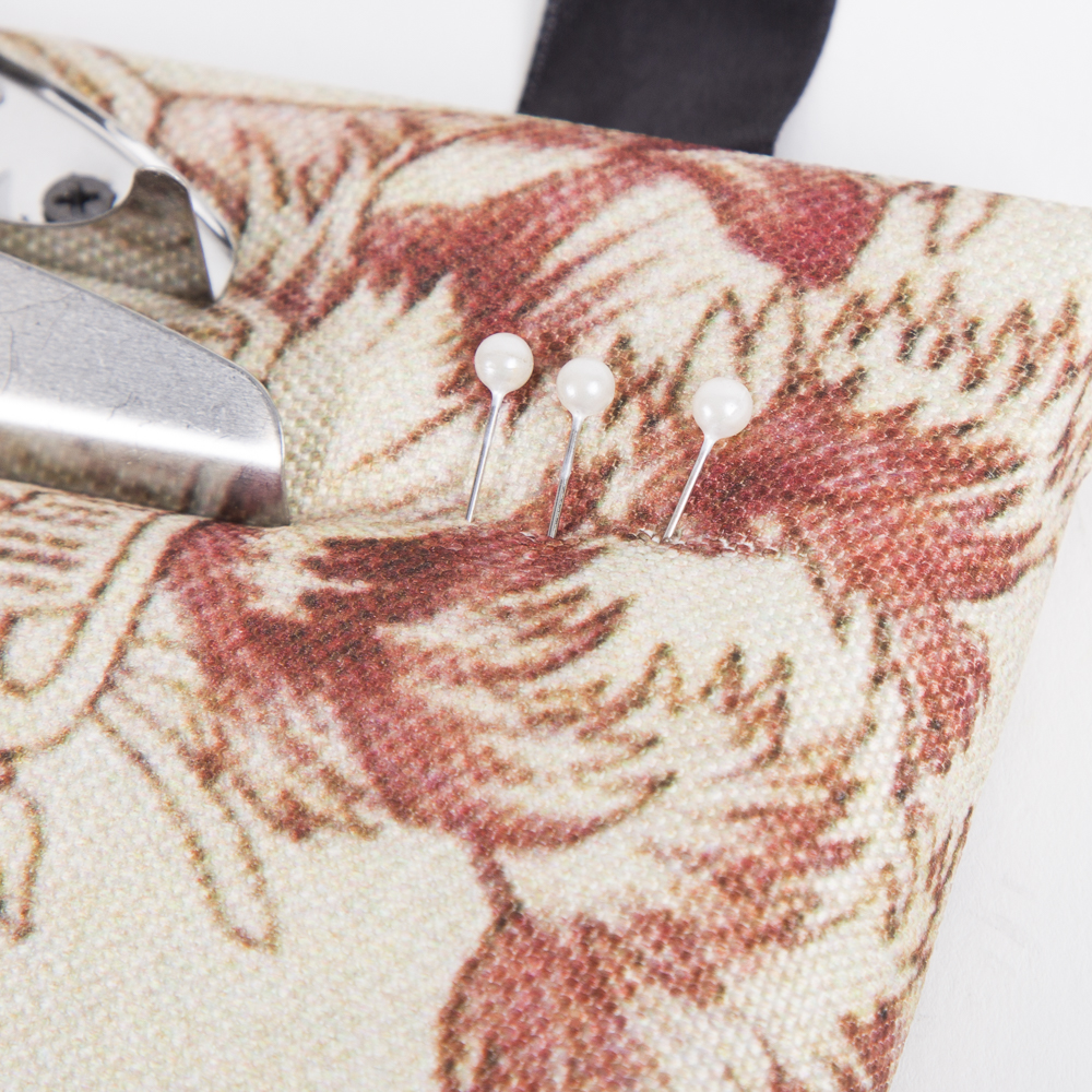 Toile Fabric Covered Clip Boards