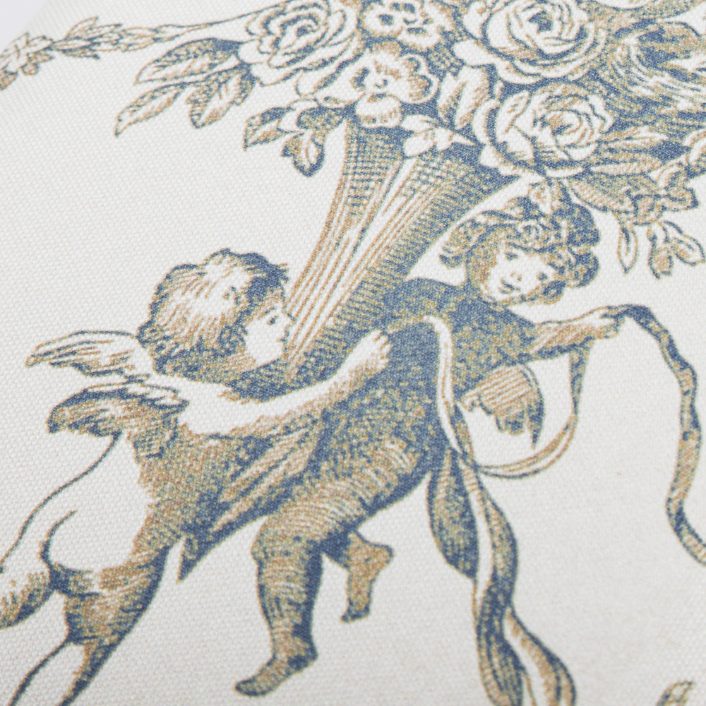 Toile Fabric Covered Clip Boards