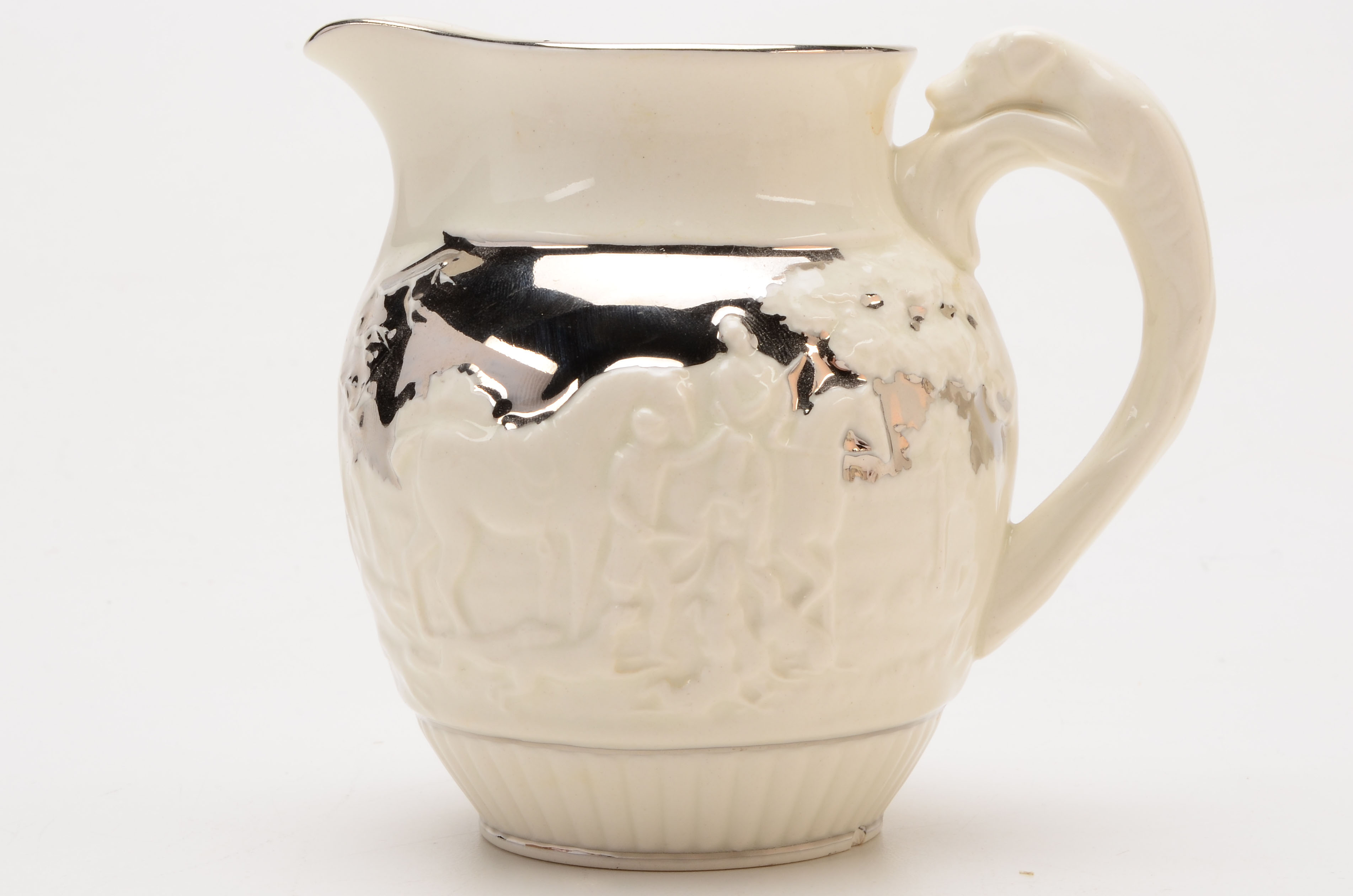 Four Vintage Wedgwood of Etruria & Barlaston Luster Trim Jugs