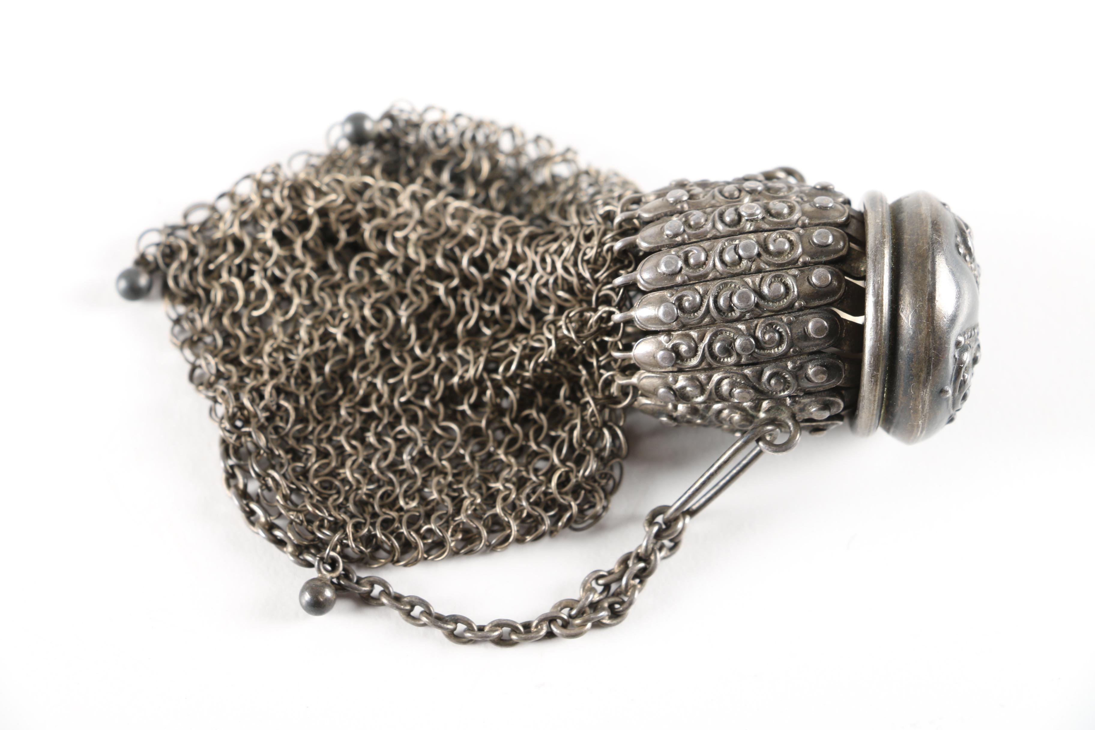 Victorian Sterling Silver Coin Purse