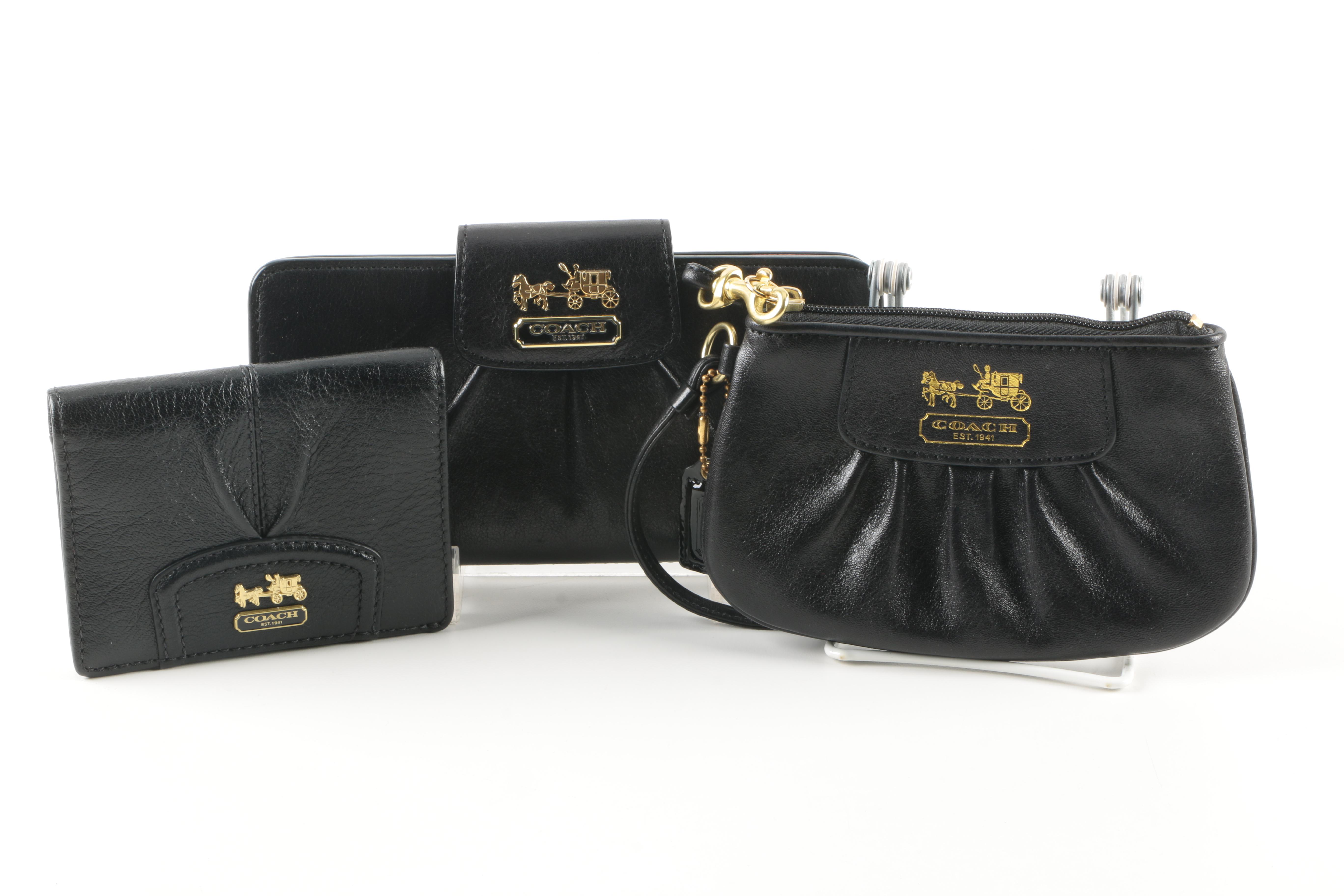 Coach Leather Wristlet and Wallets