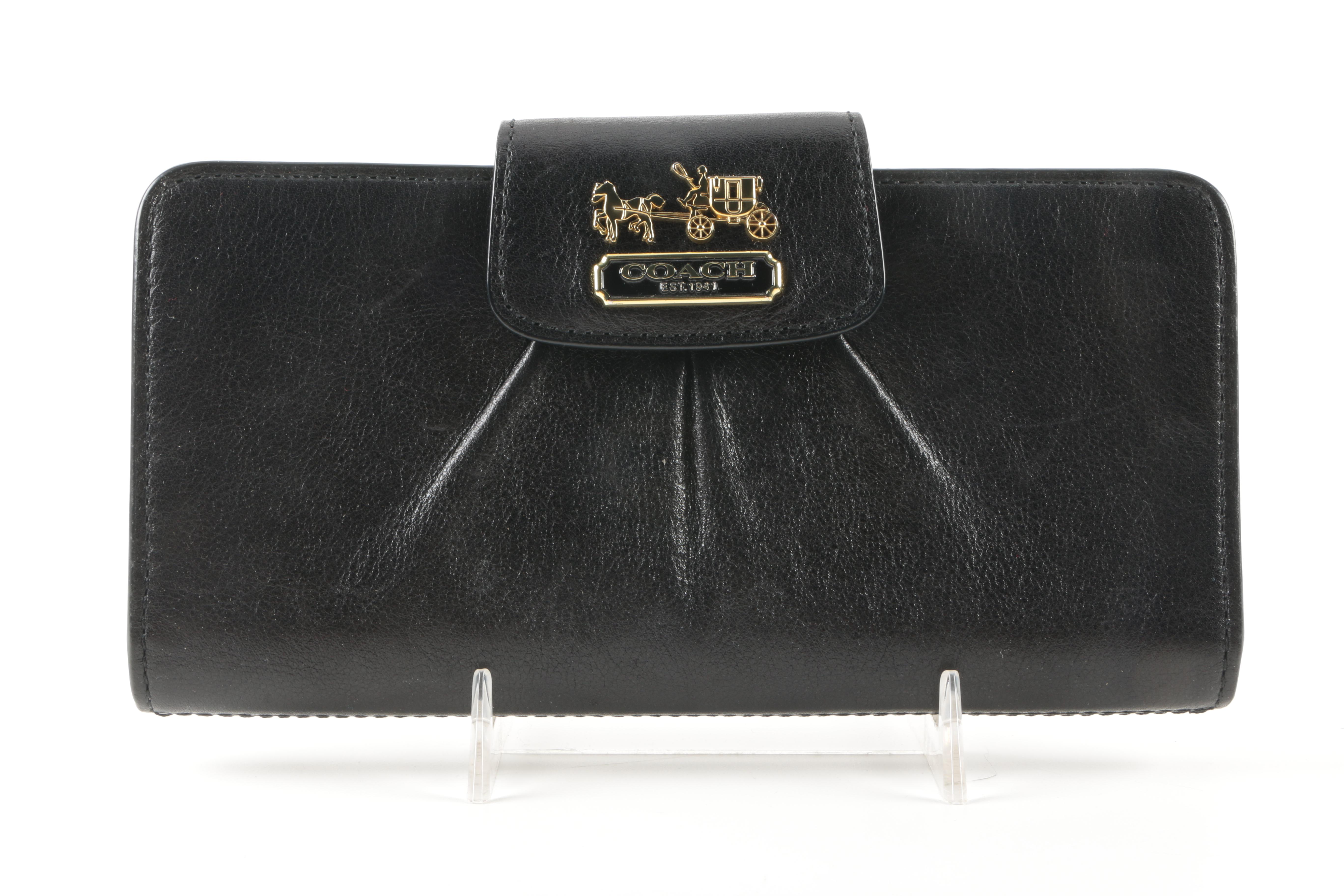 Coach Leather Wristlet and Wallets