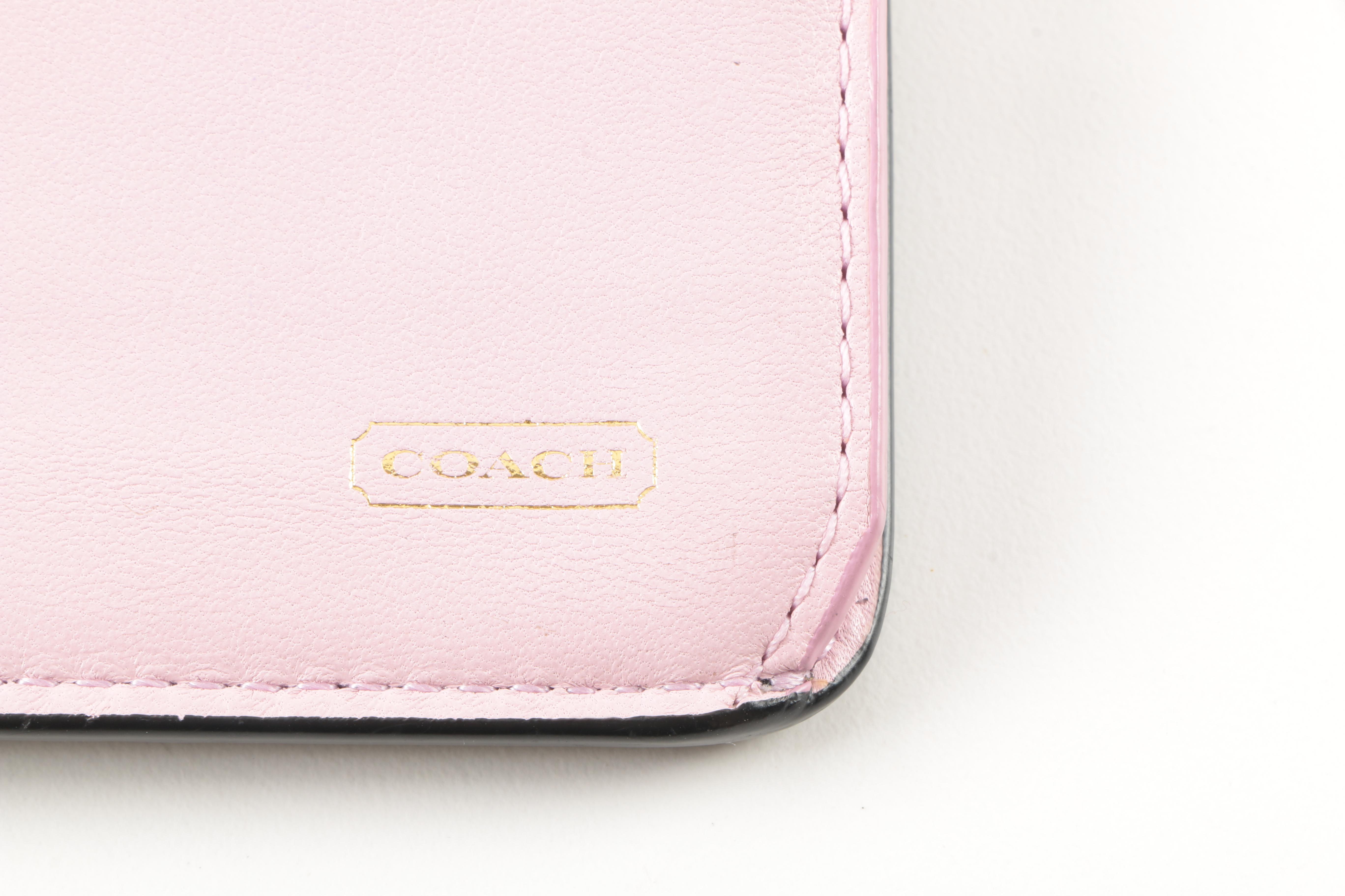 Coach Leather Wristlet and Wallets