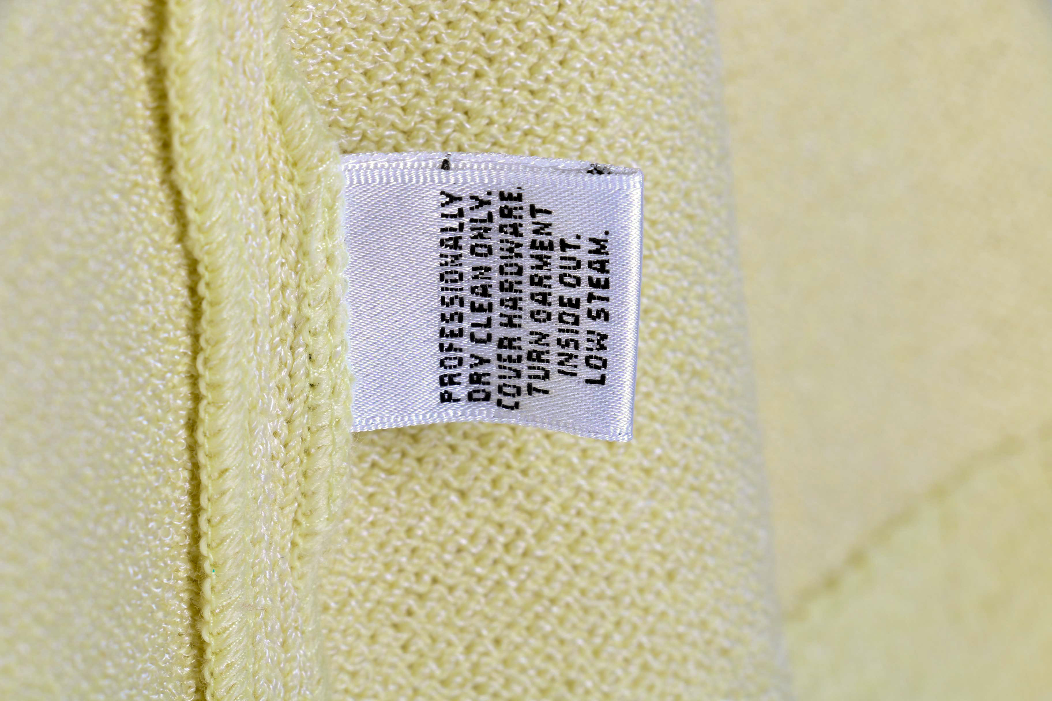 St. John Light Yellow Evening Jacket and Blouse