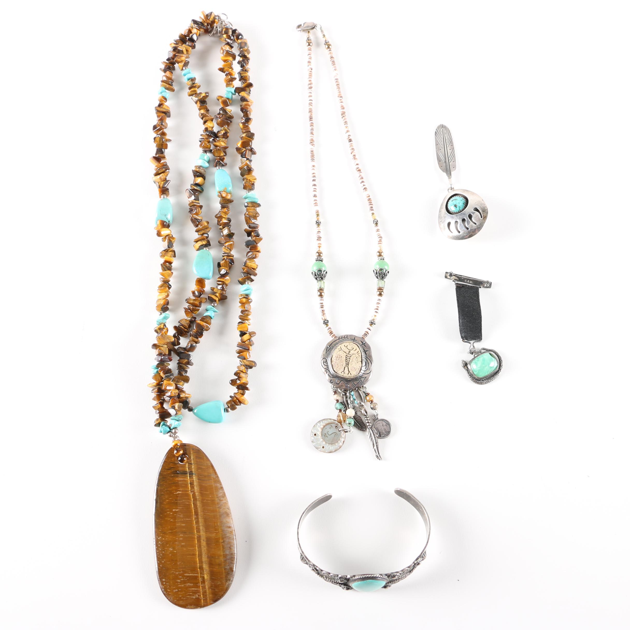 Sterling Silver and Stone Jewelry