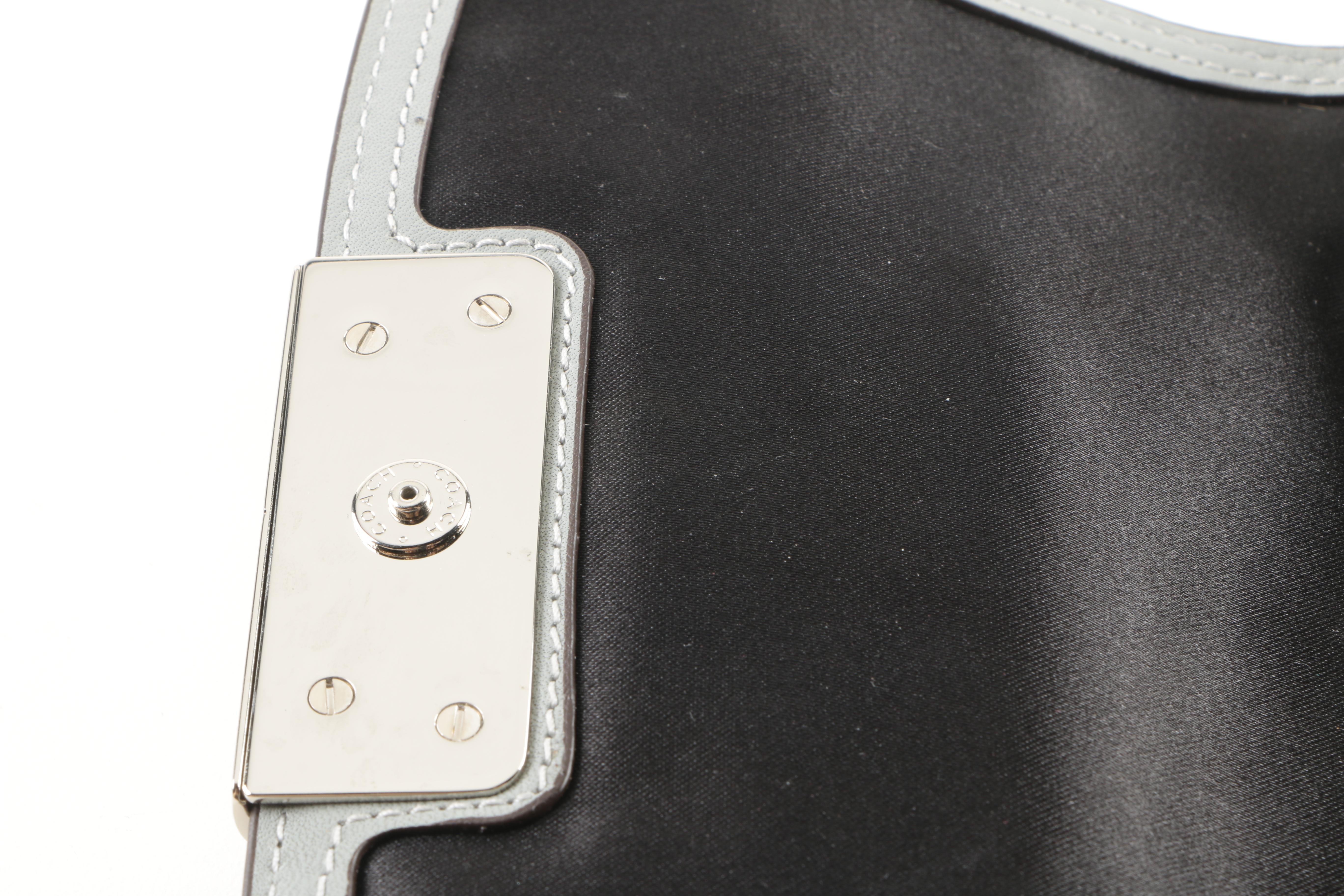 Coach Embossed Leather Purse