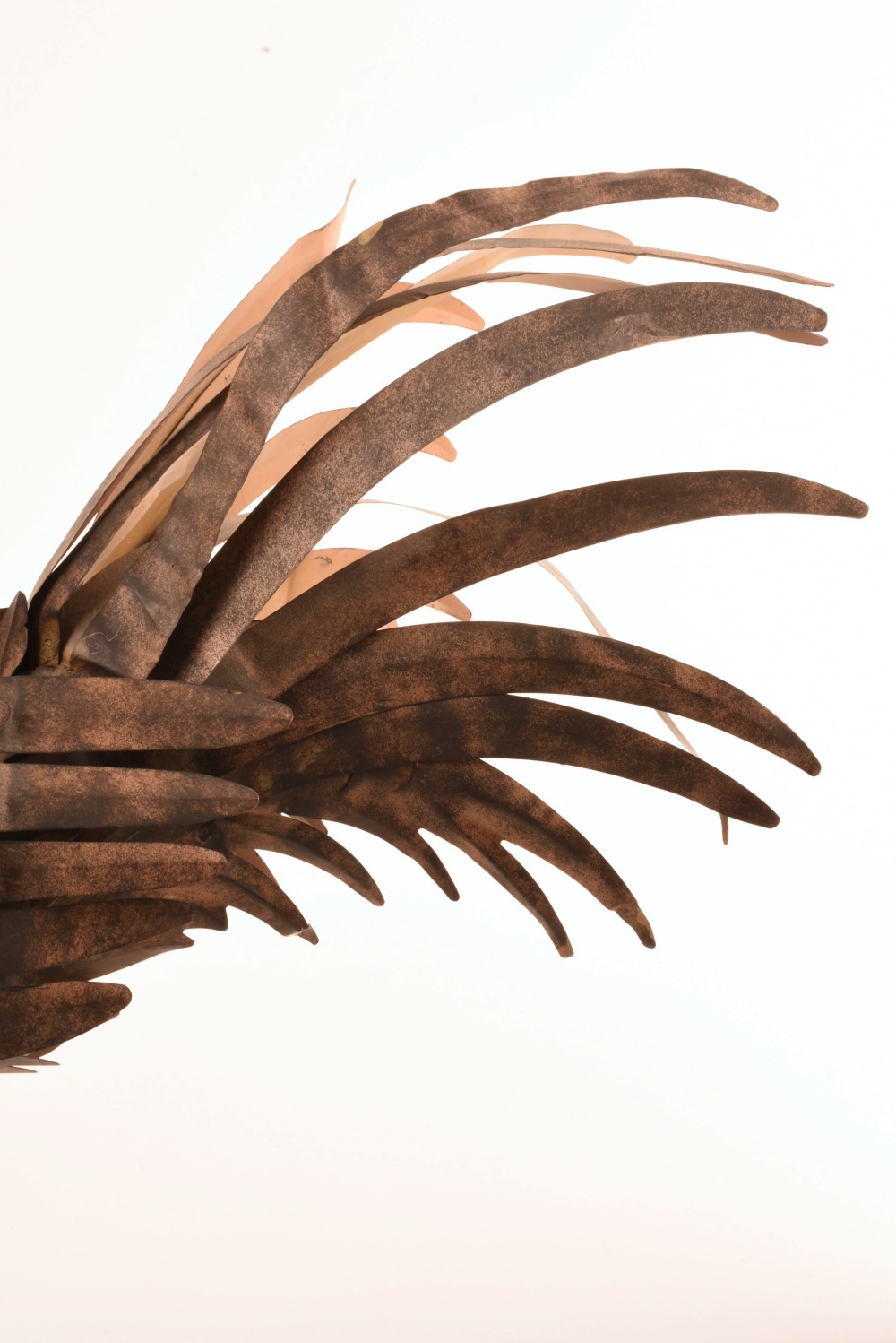 Vintage Metal Sculptural Rooster