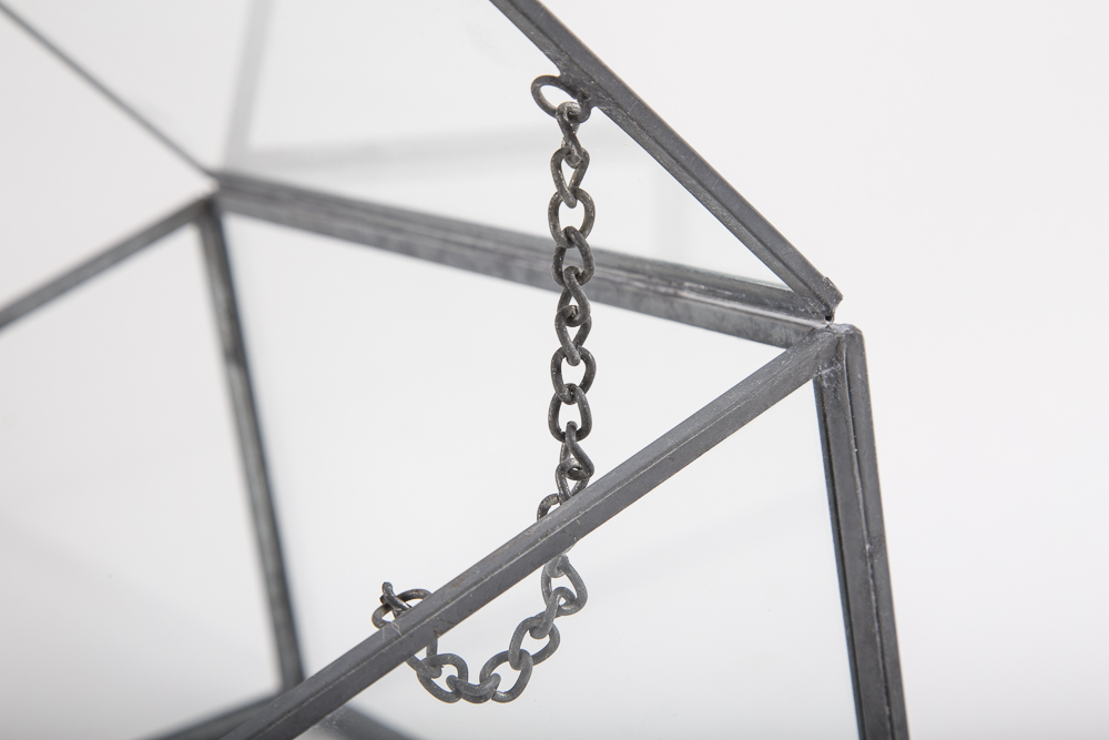 Metal and Glass Decorative Boxes