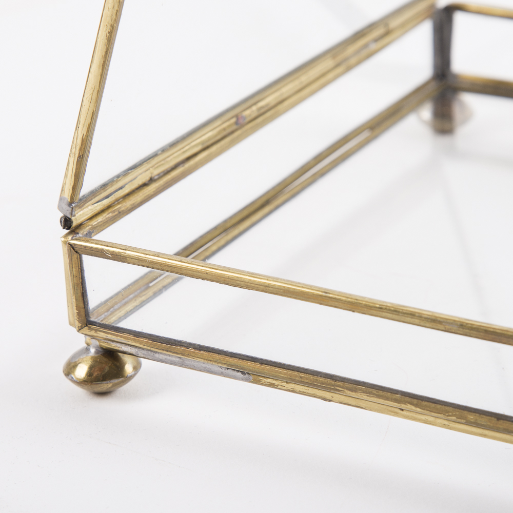 Metal and Glass Decorative Boxes