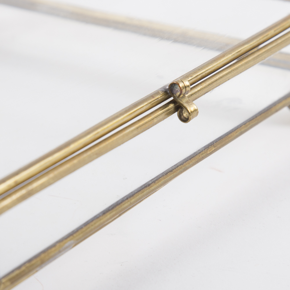 Metal and Glass Decorative Boxes