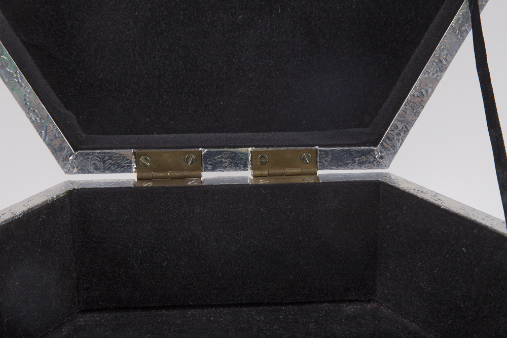 Metal and Glass Decorative Boxes